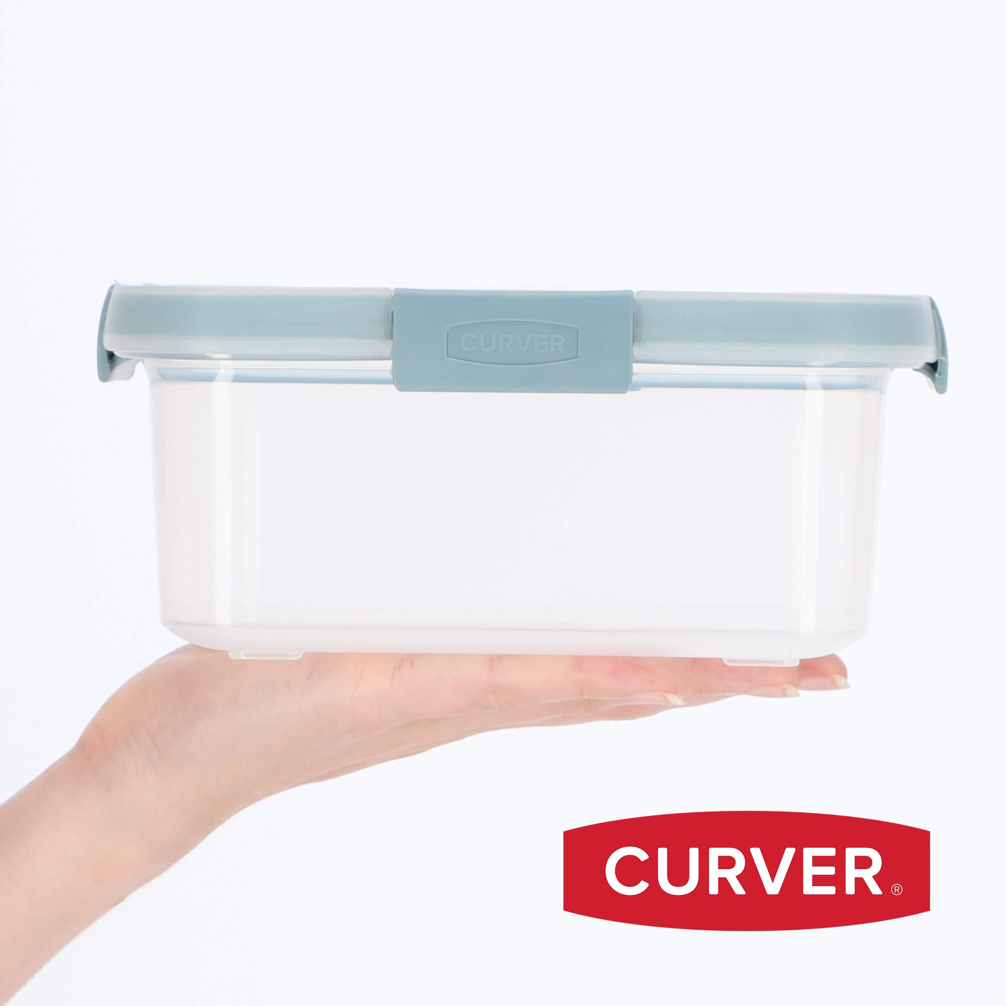 Pojemnik na żywność 1.2L Curver Smart Eco Line Fresh, niebieski