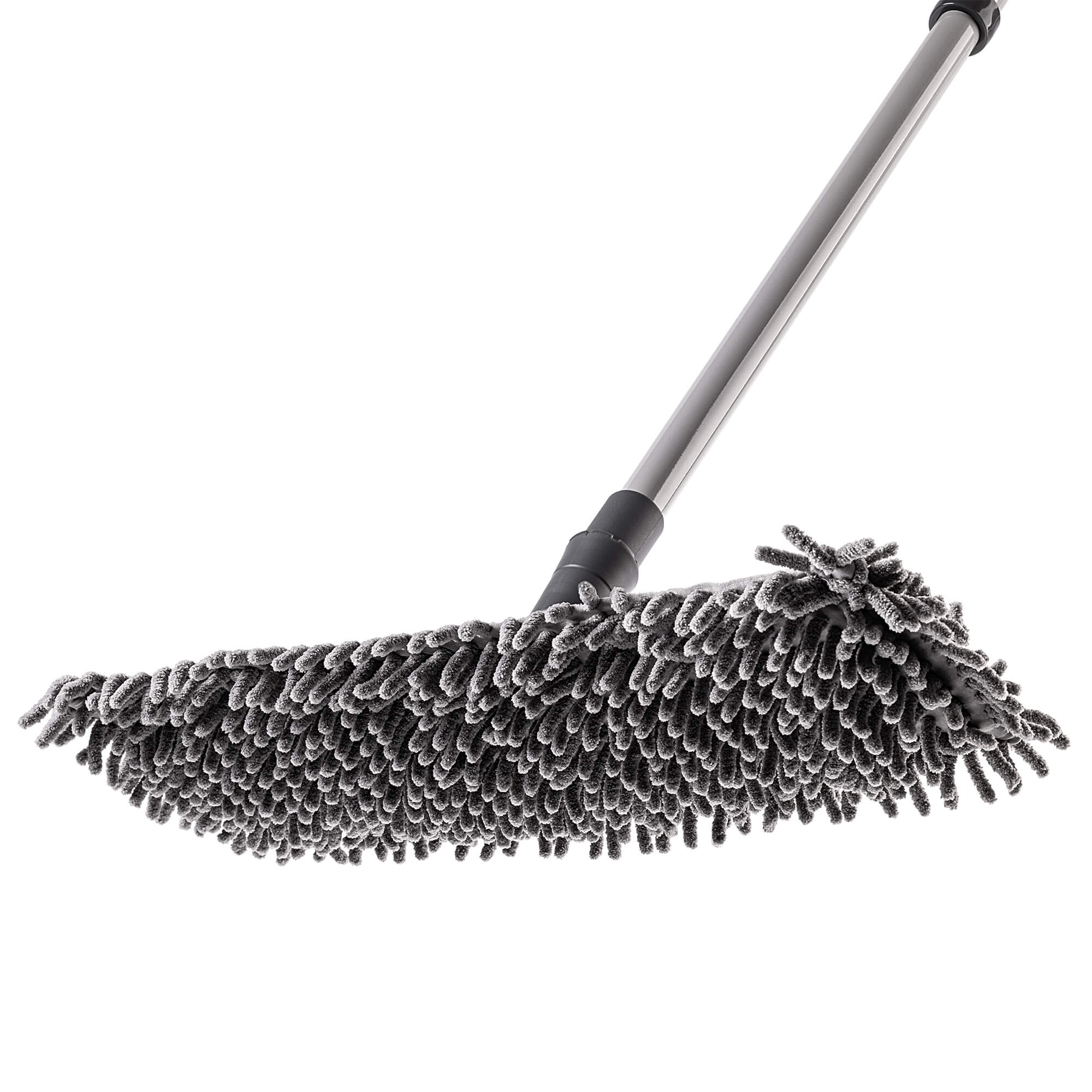 Mop płaski z mikrofibry Vaux 120 cm szary