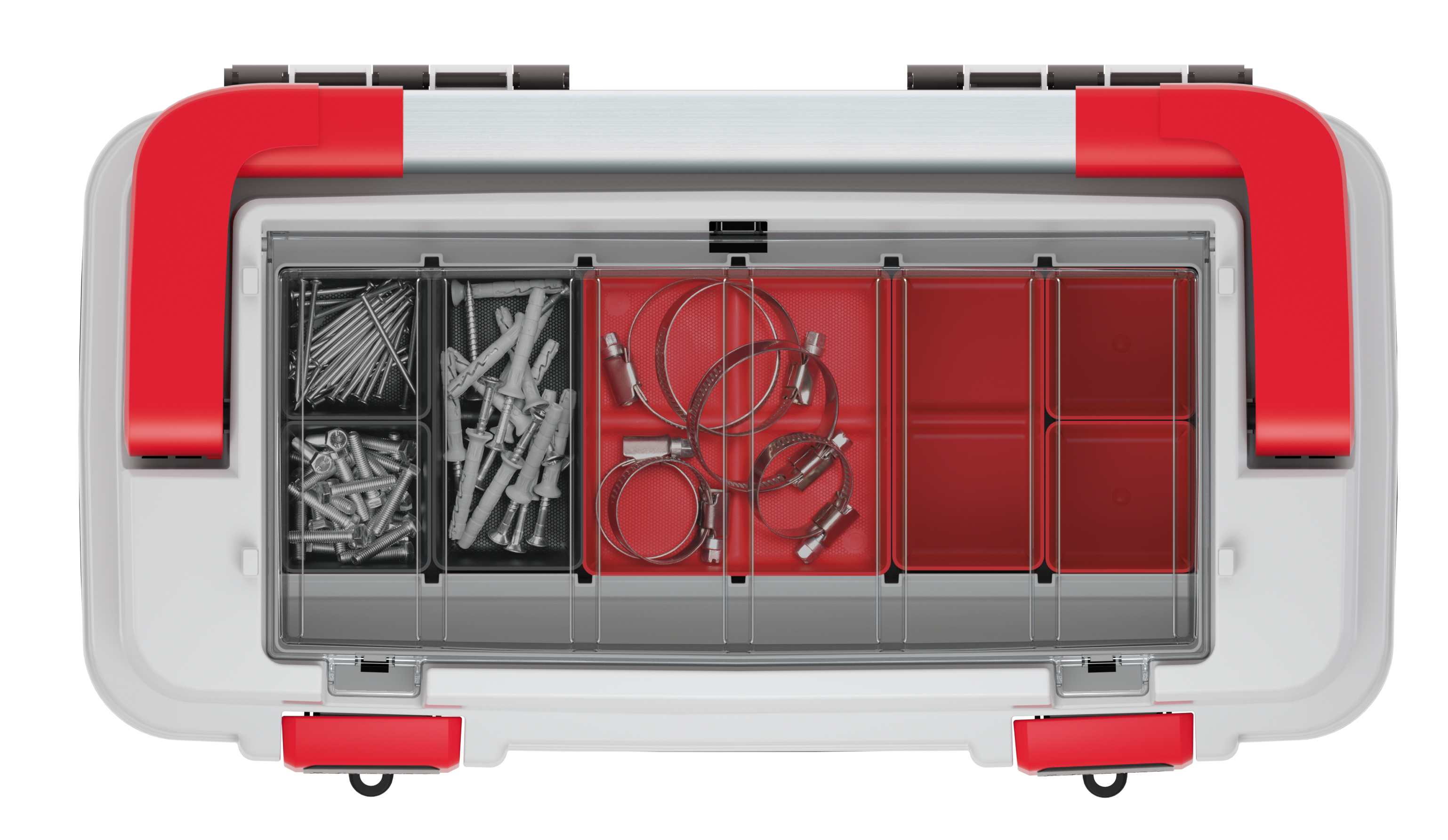 KISTENBERG Skrzynka narzędziowa Optima 50 B AL 20 - KOPA5025B - szary