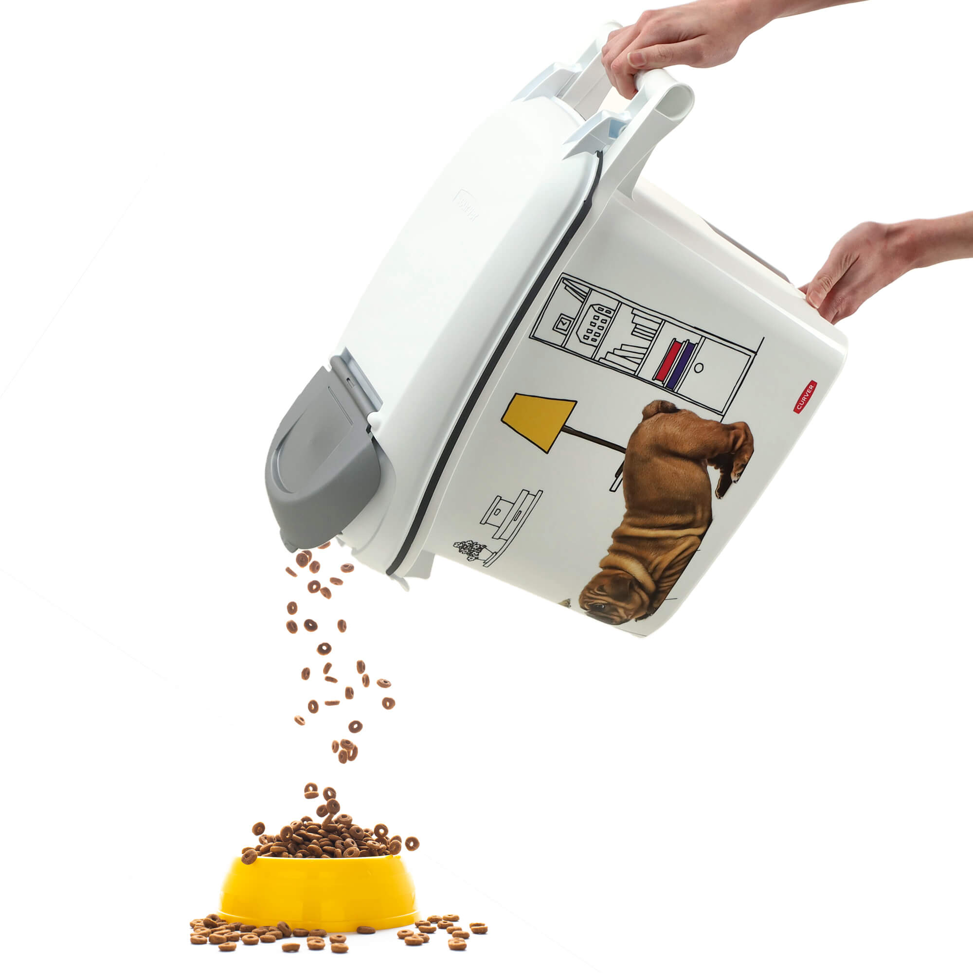 Pojemnik na karmę dla psa Curver Pet Life 15L