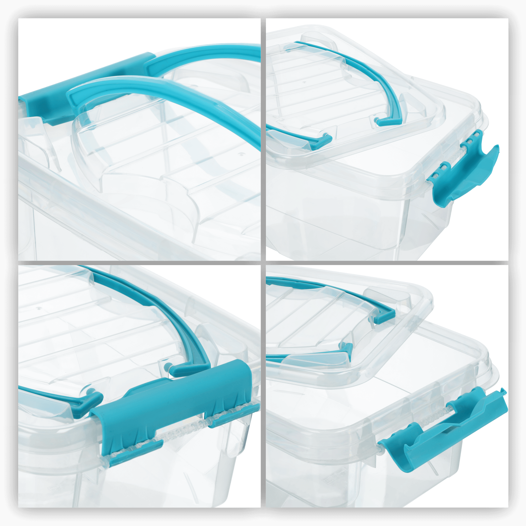 Pojemnik do przechowywania z pokrywą 5.7L, niebieski