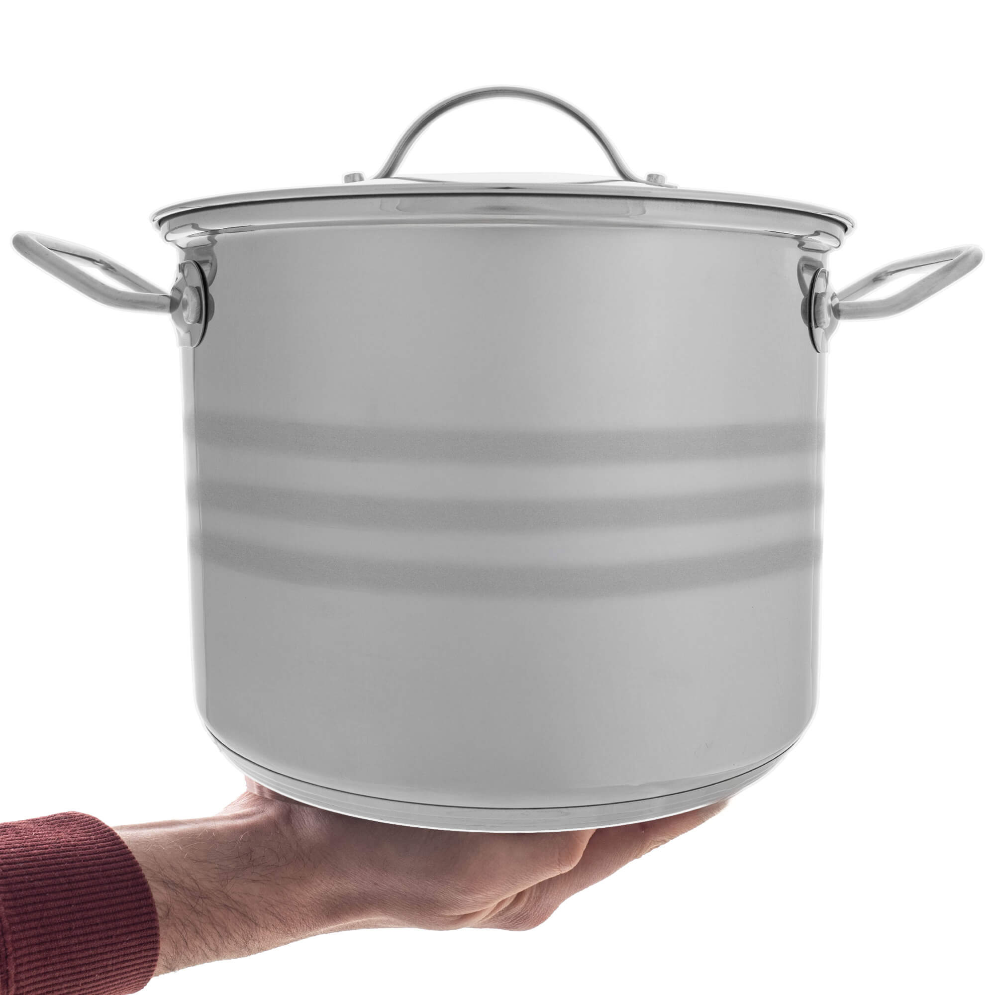 Garnek stalowy Sveg z pokrywką 6.6L