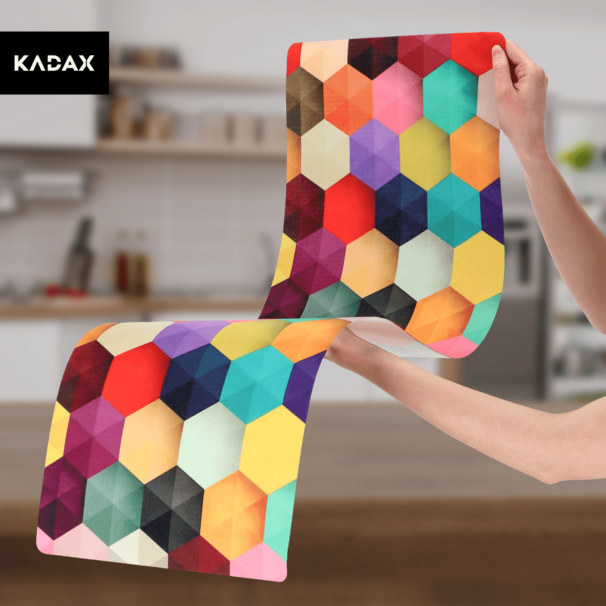 Bieżnik na stół Agello 94 x 32 cm, geometryczny