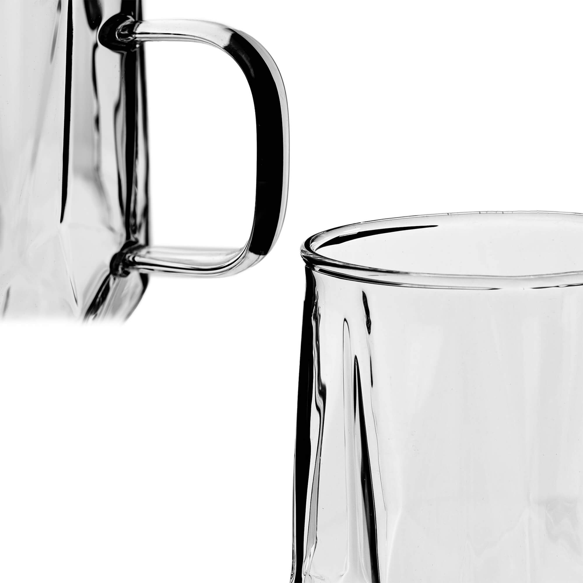 Dzbanek z zaparzaczem Lyss na herbatę 1.1L z 6 szklankami