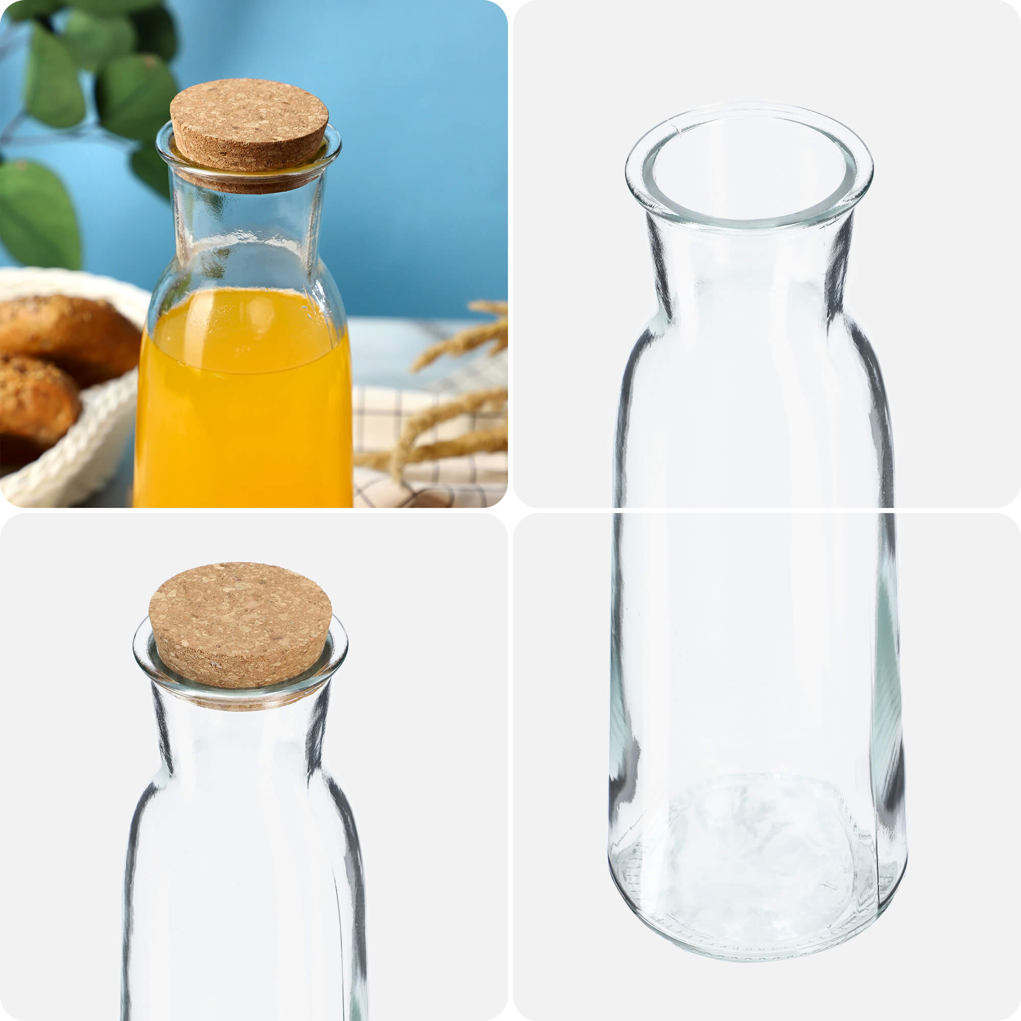 Szklana karafka Atessa 1L