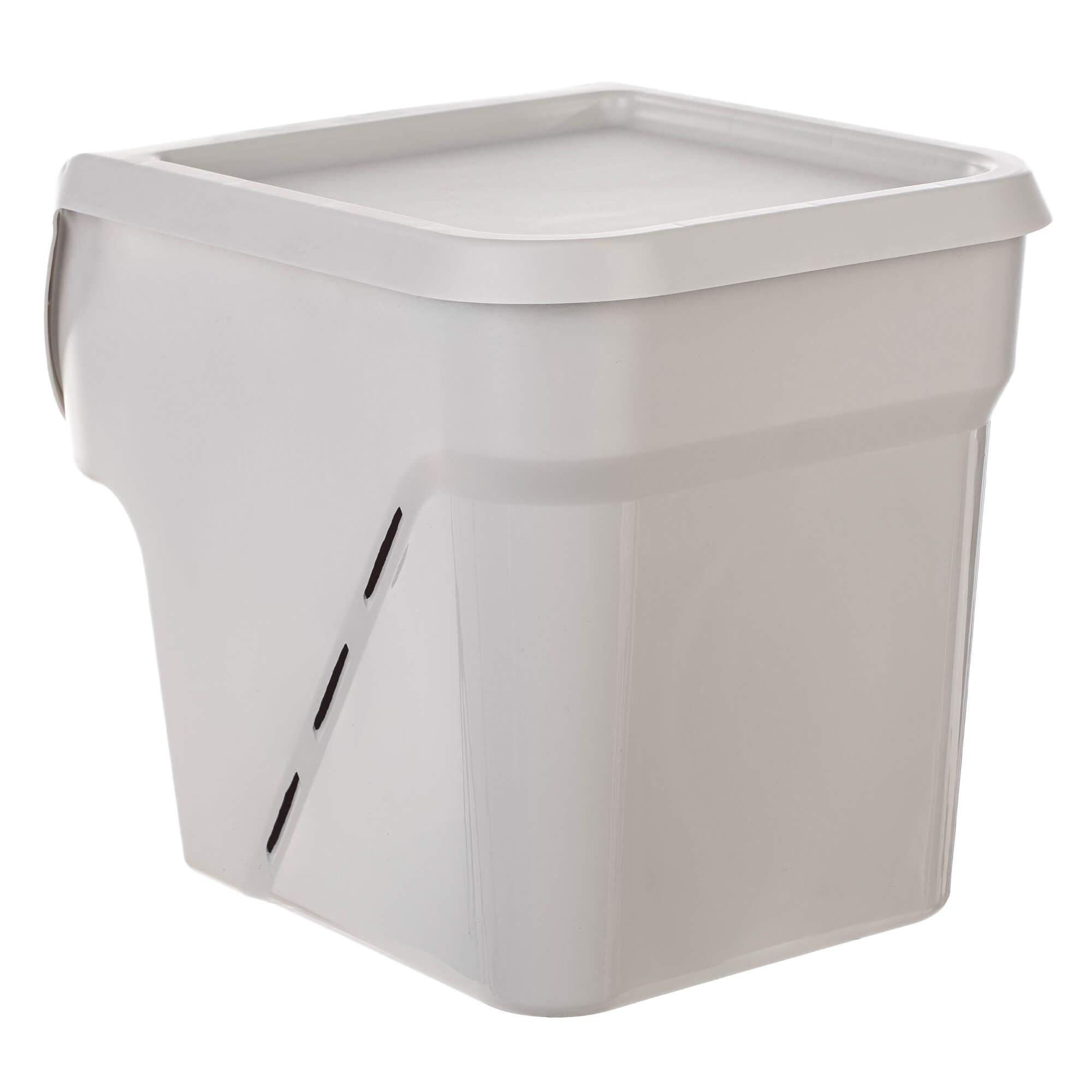 Pojemnik kuchenny z klapą Salice 13L biały