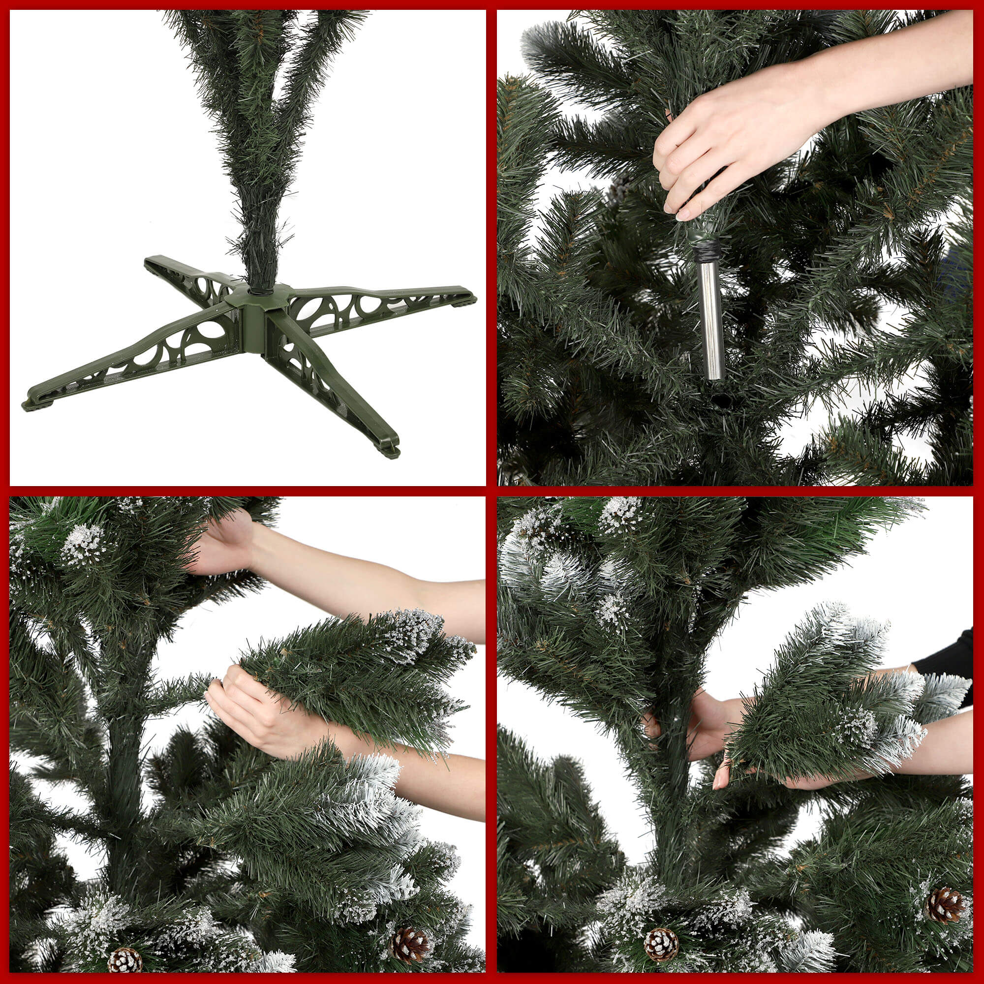 Choinka sztuczna sosna diamentowa Este 180 cm