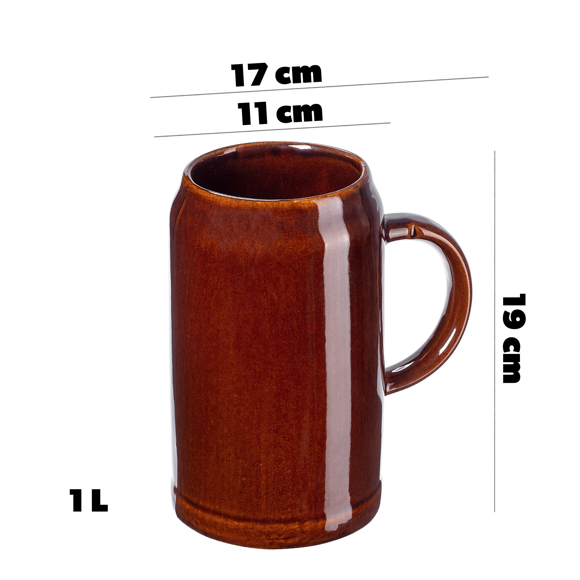 Kufel kamionkowy Olympia 1L