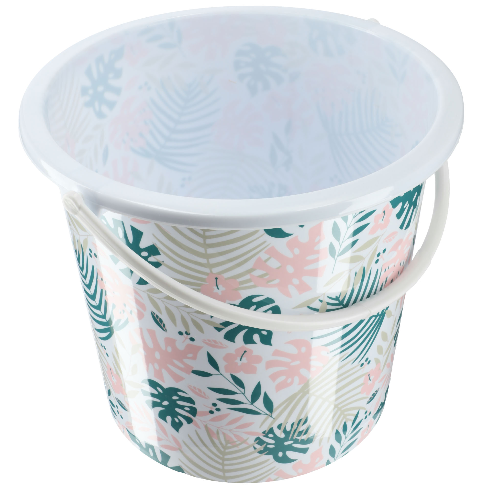 Wiadro plastikowe Ars 10L liście