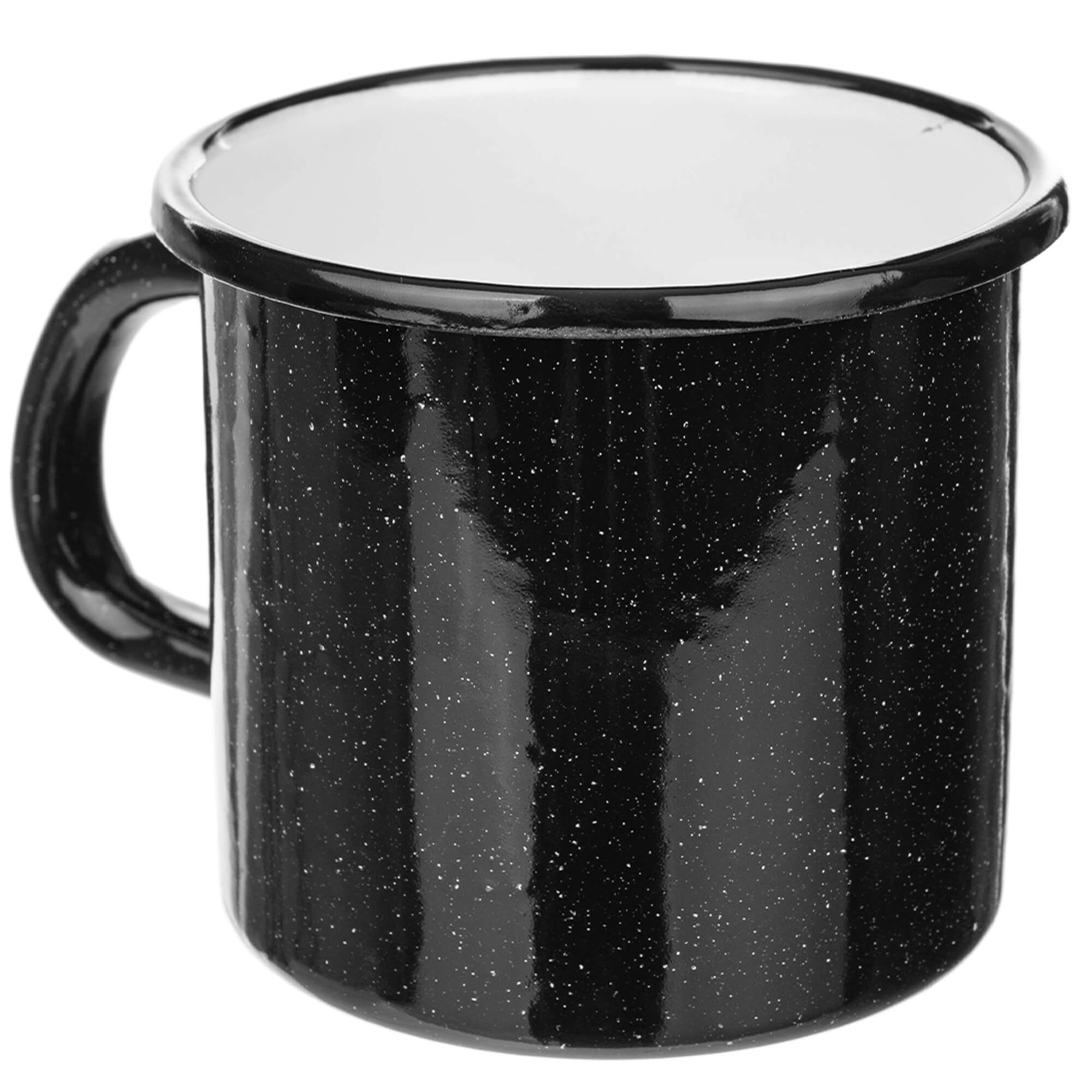 Kubek emaliowany Scerni 800 ml czarny