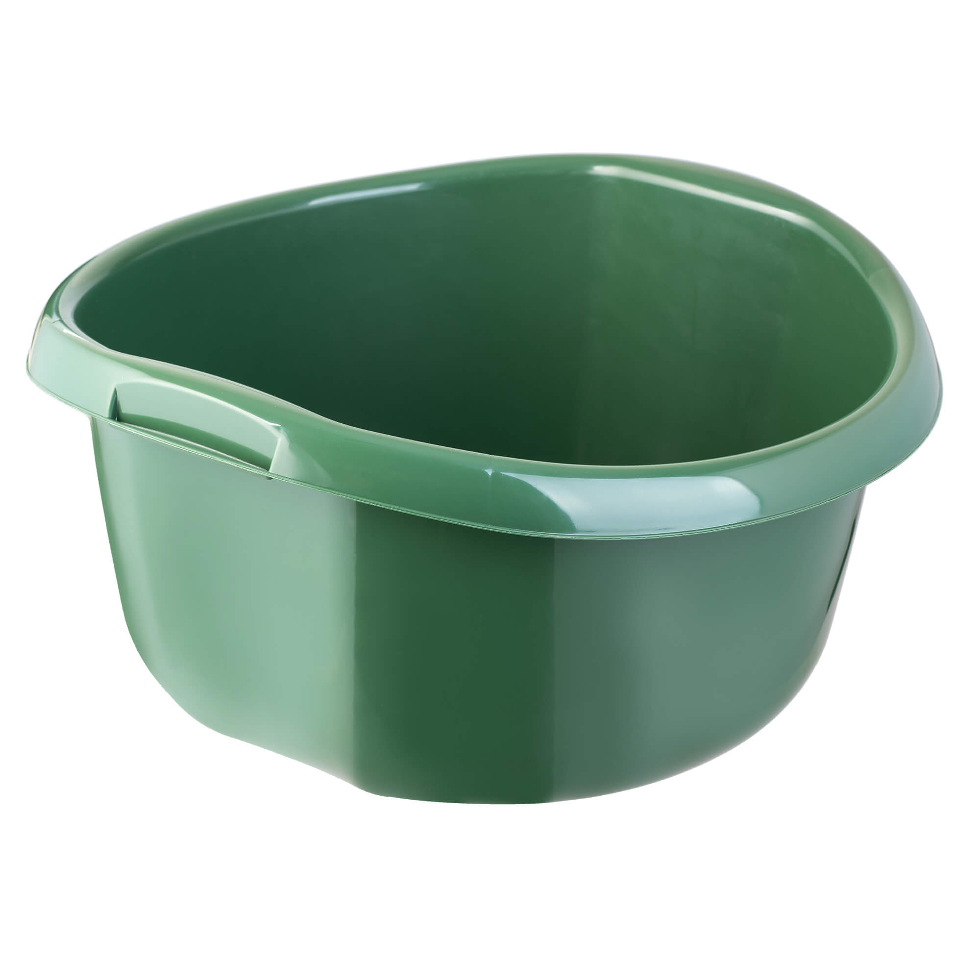 Miednica plastikowa z uchwytami 30L, zielona