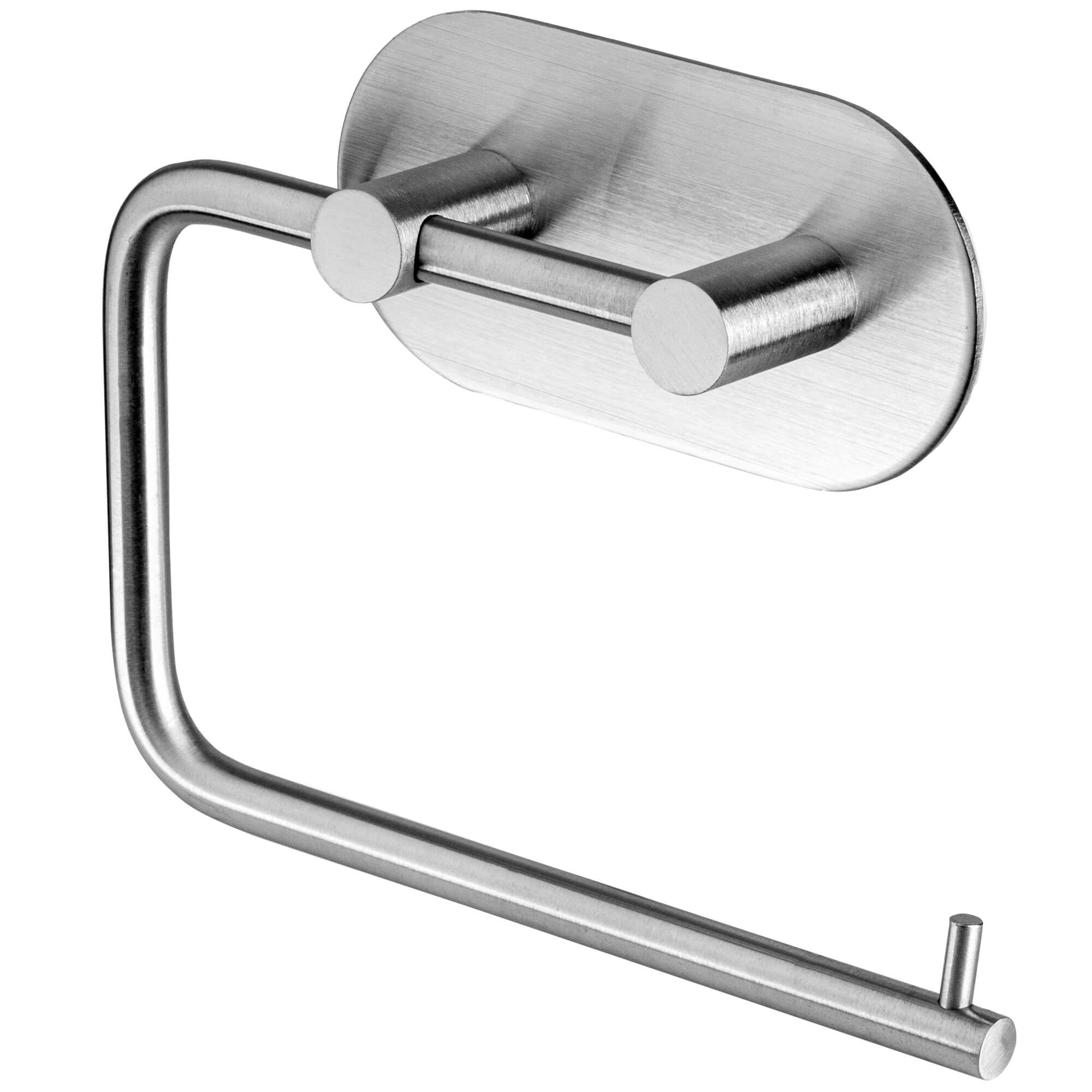 Uchwyt na papier toaletowy Still, samoprzylepny, srebrny