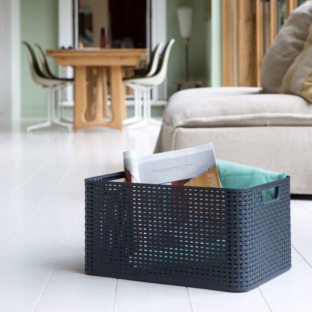 Pojemnik do przechowywania Curver Style 30L, grafit