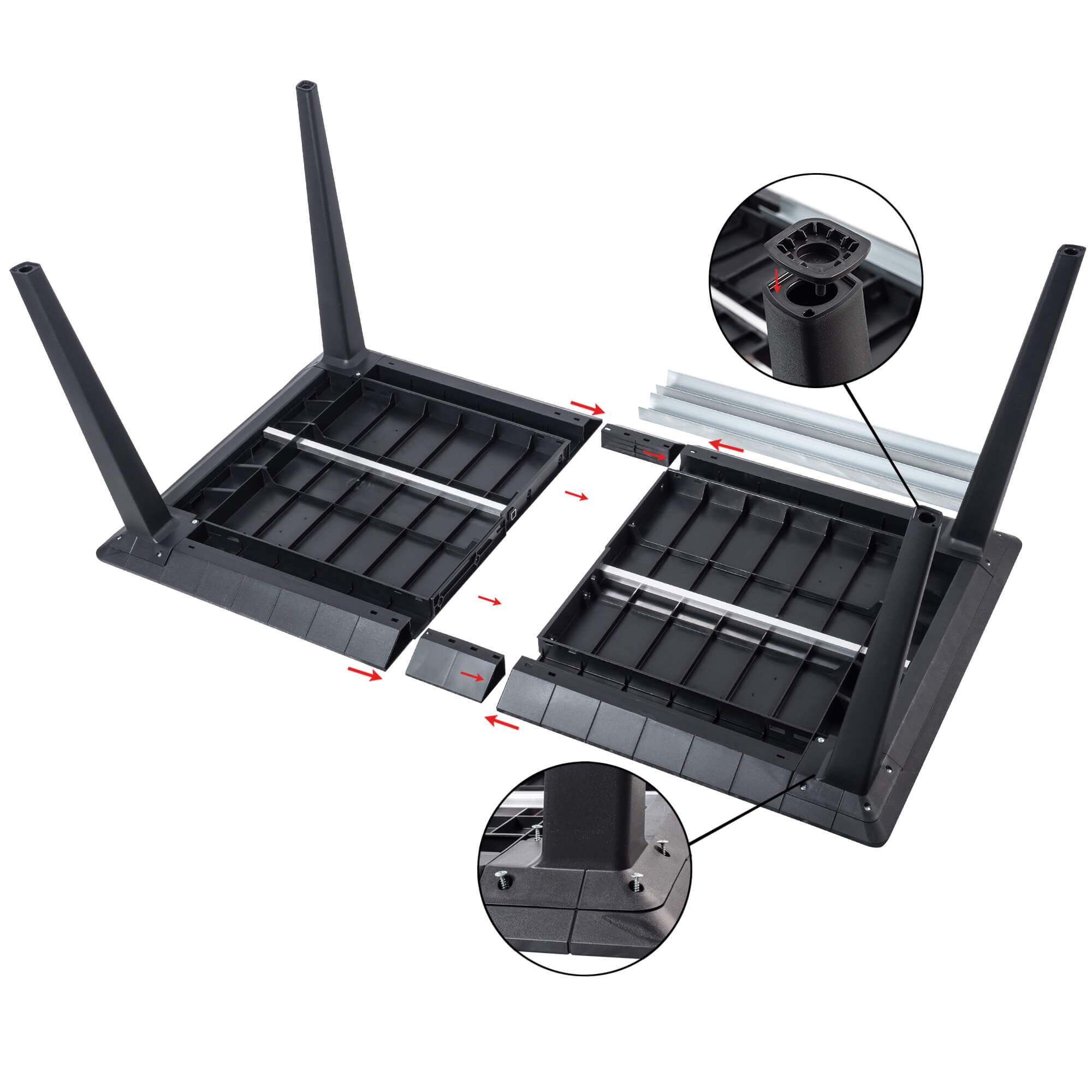 Stół ogrodowy Keter Lima 160 cm grafit