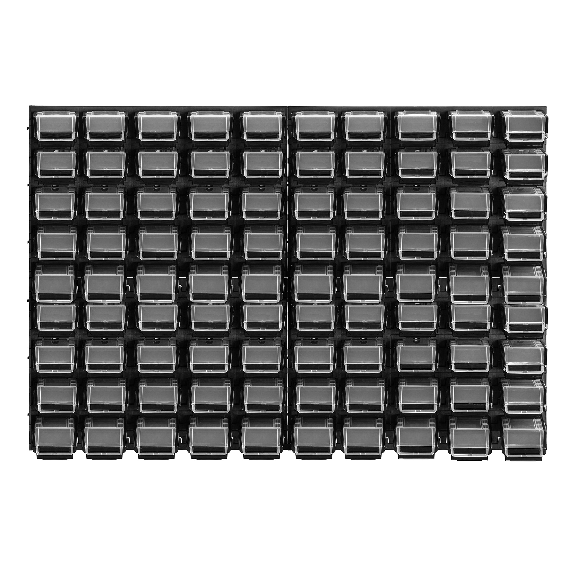 Tablica warsztatowa Lokke 90 elementów 116 x 78 cm, czarna