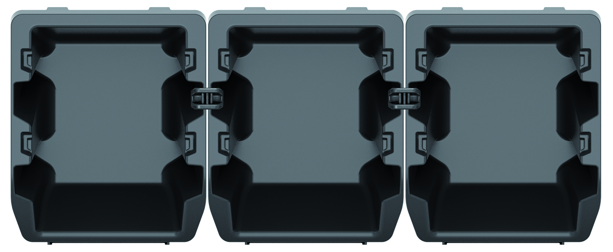 KISTENBERG Kuweta warsztatowa Bineer 12 krótka - KBIS12 - czarny