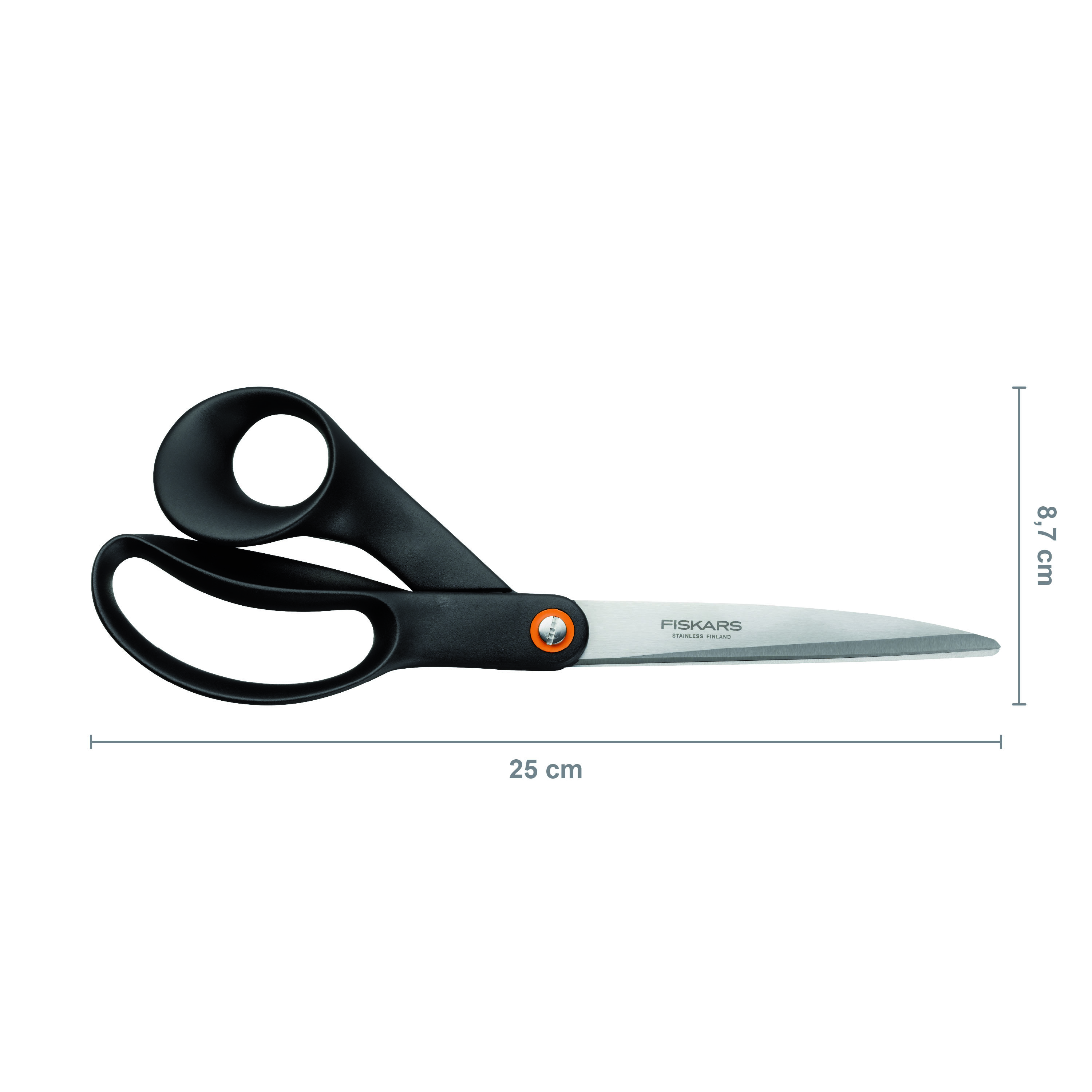 Fiskars 1019198 FF Nożyczki uniwersalne 24 cm czarne