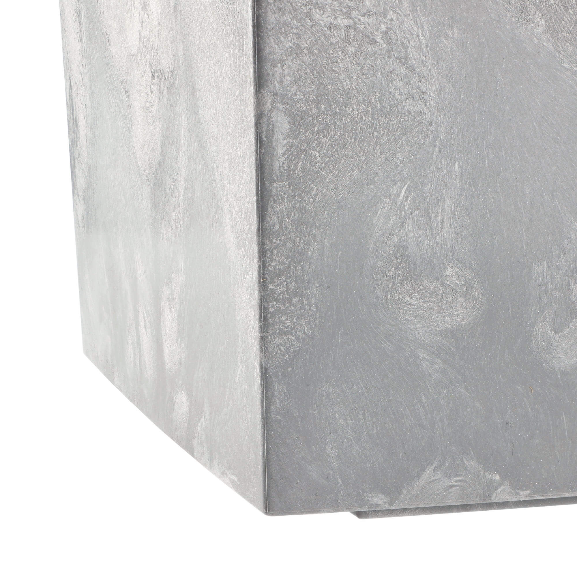 Doniczka z wkładem Tres 25cm szary beton