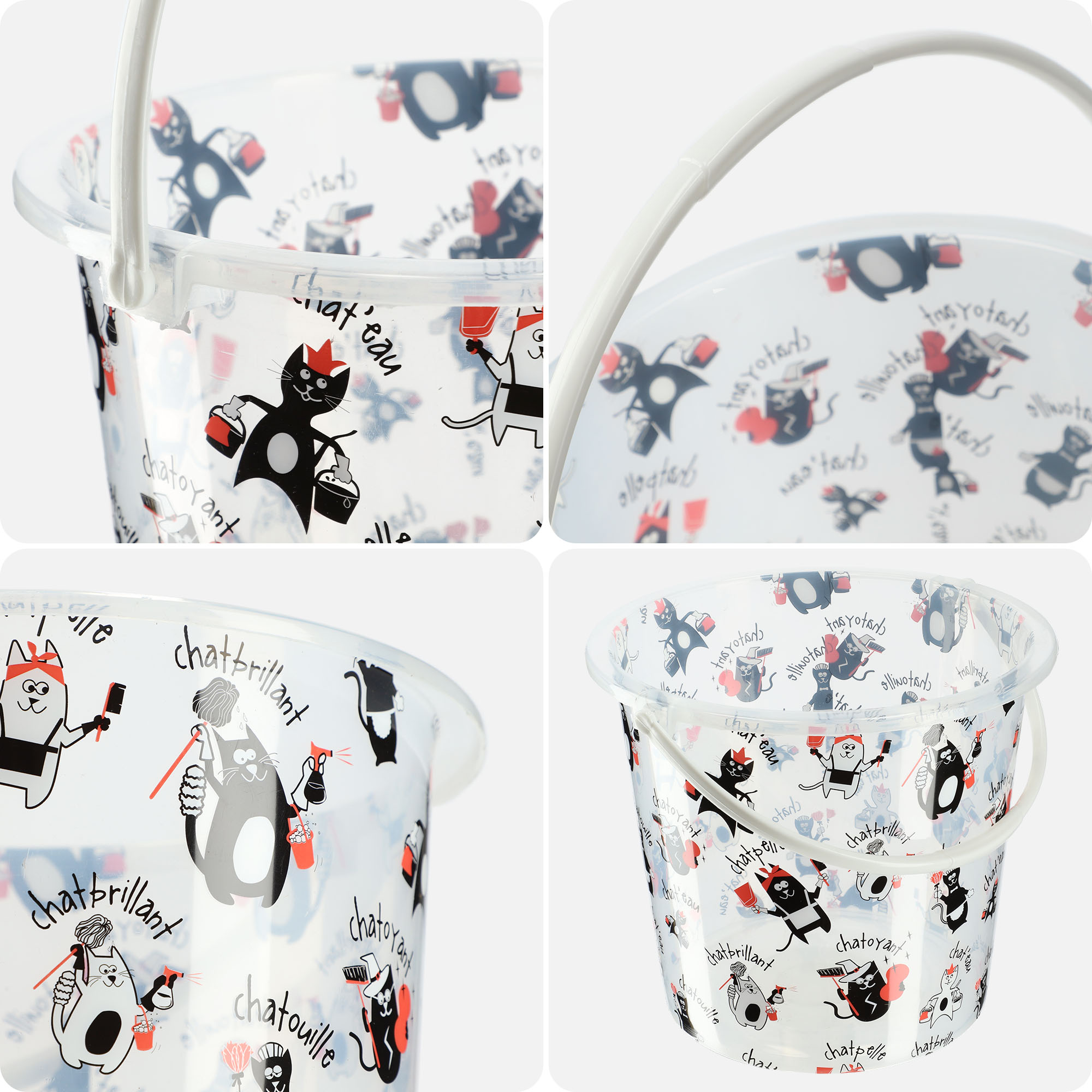 Wiadro plastikowe Ars 5L koty