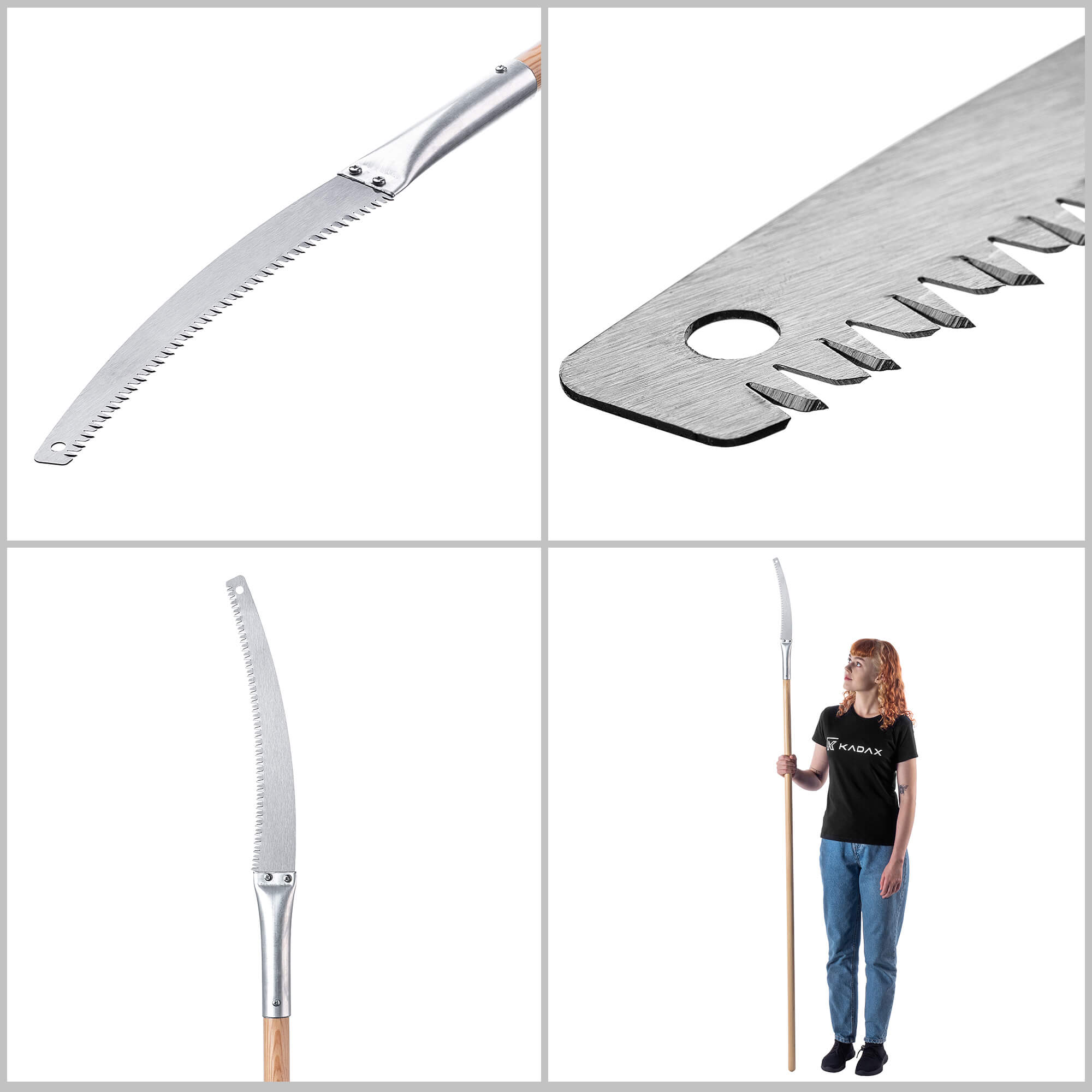 Piłka ogrodnicza Lapas z trzonkiem 30 cm