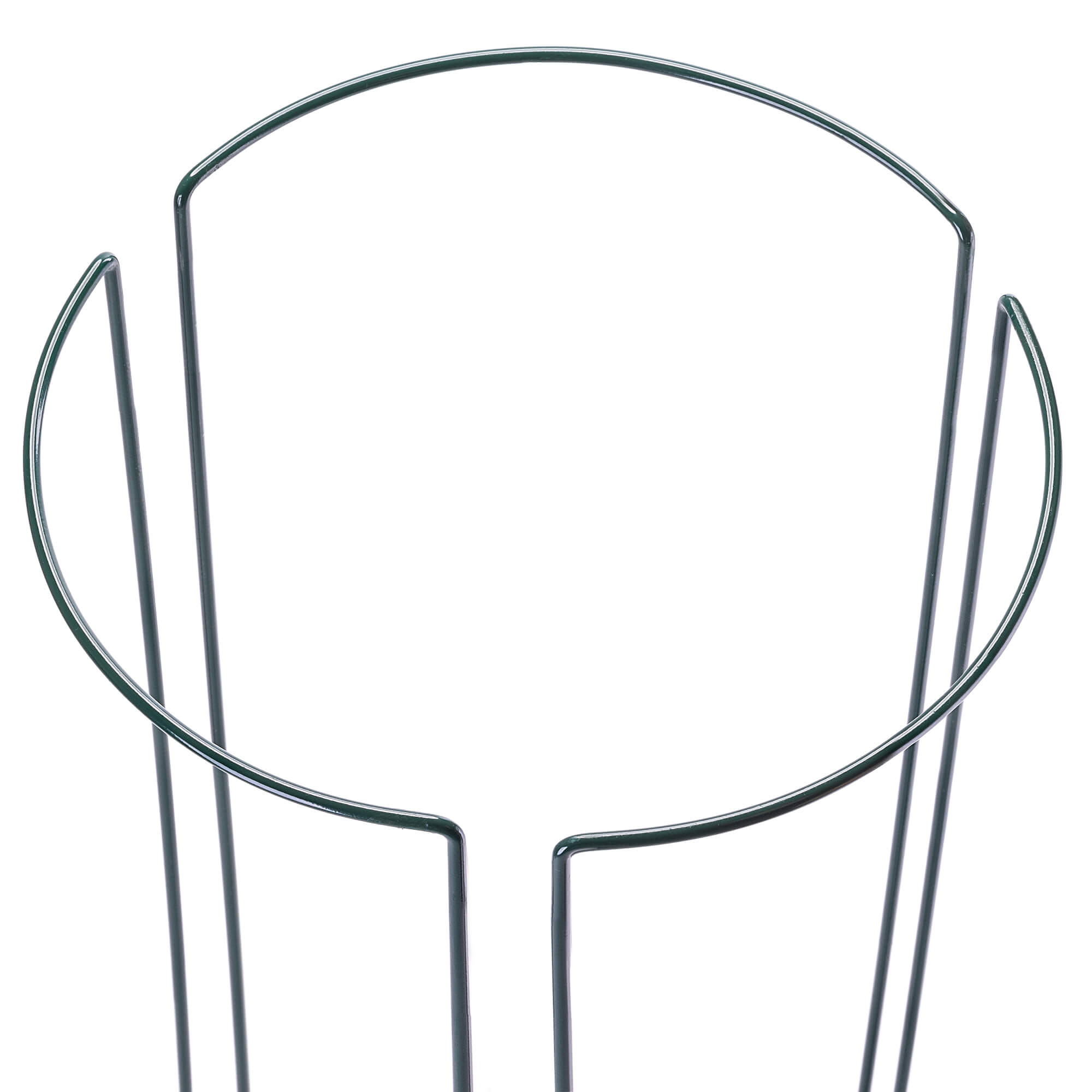 Podpora ogrodowa Mahet 1/3 koła 60 cm stalowa zielona 6 szt.