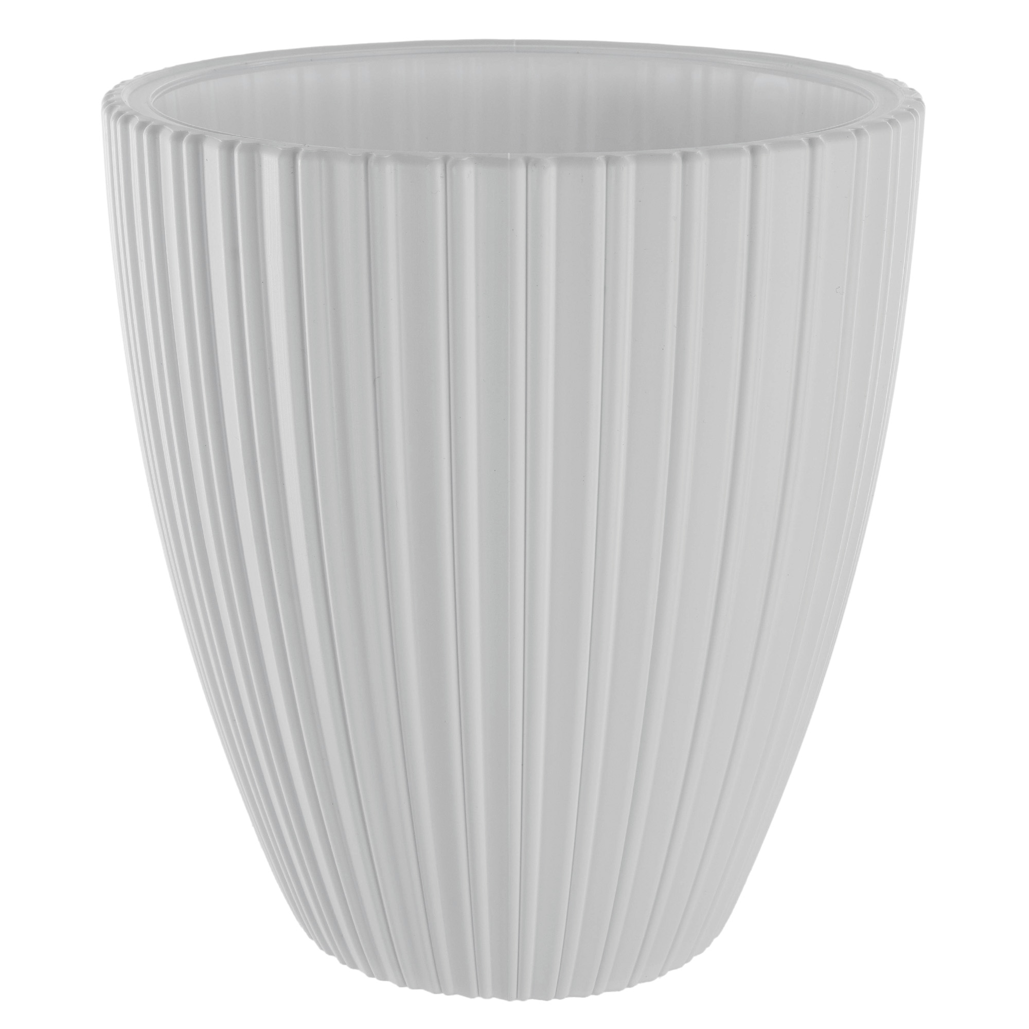 Doniczka na kwiaty Raivael 40 cm biała