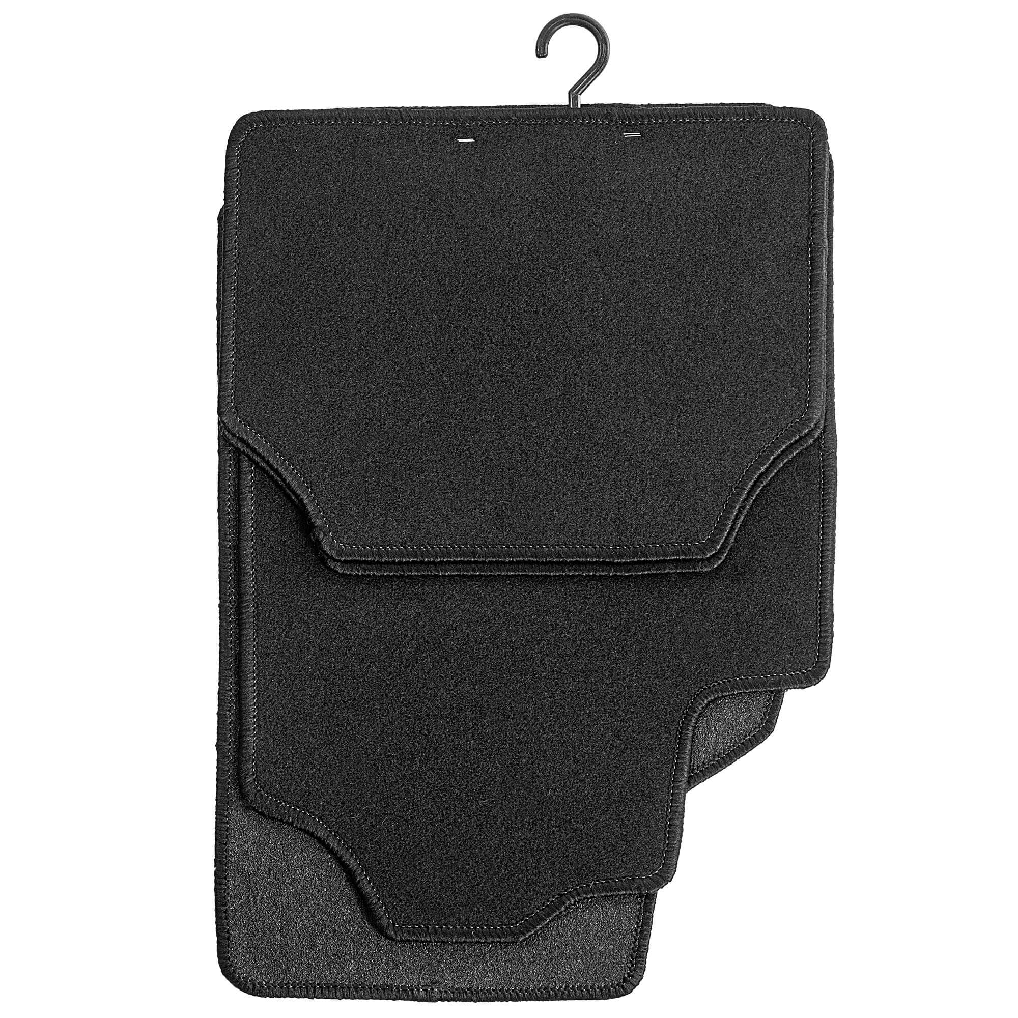 Dywaniki do samochodu Koleso czarne 4szt