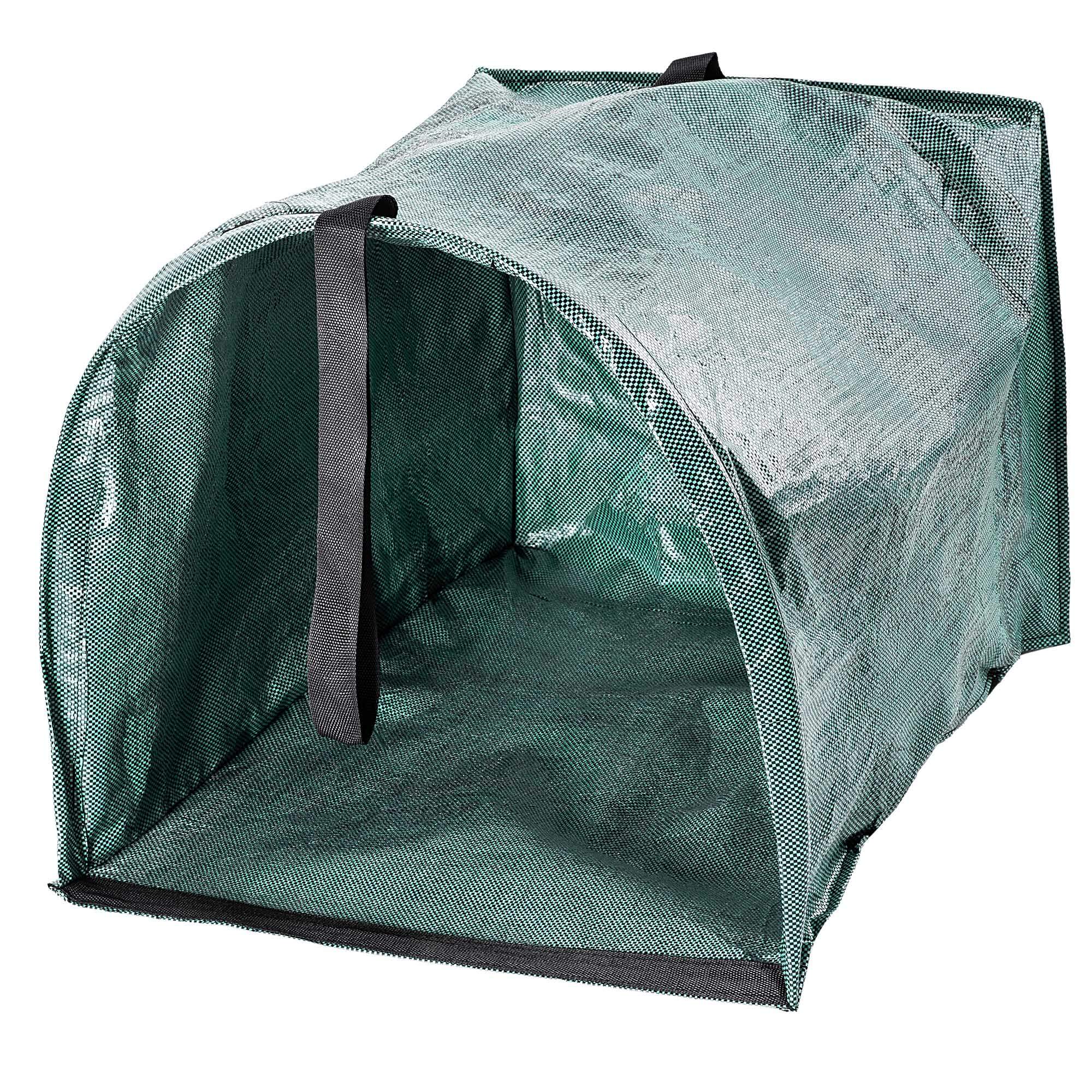 Składany kosz ogrodowy Montbard 200L zielony