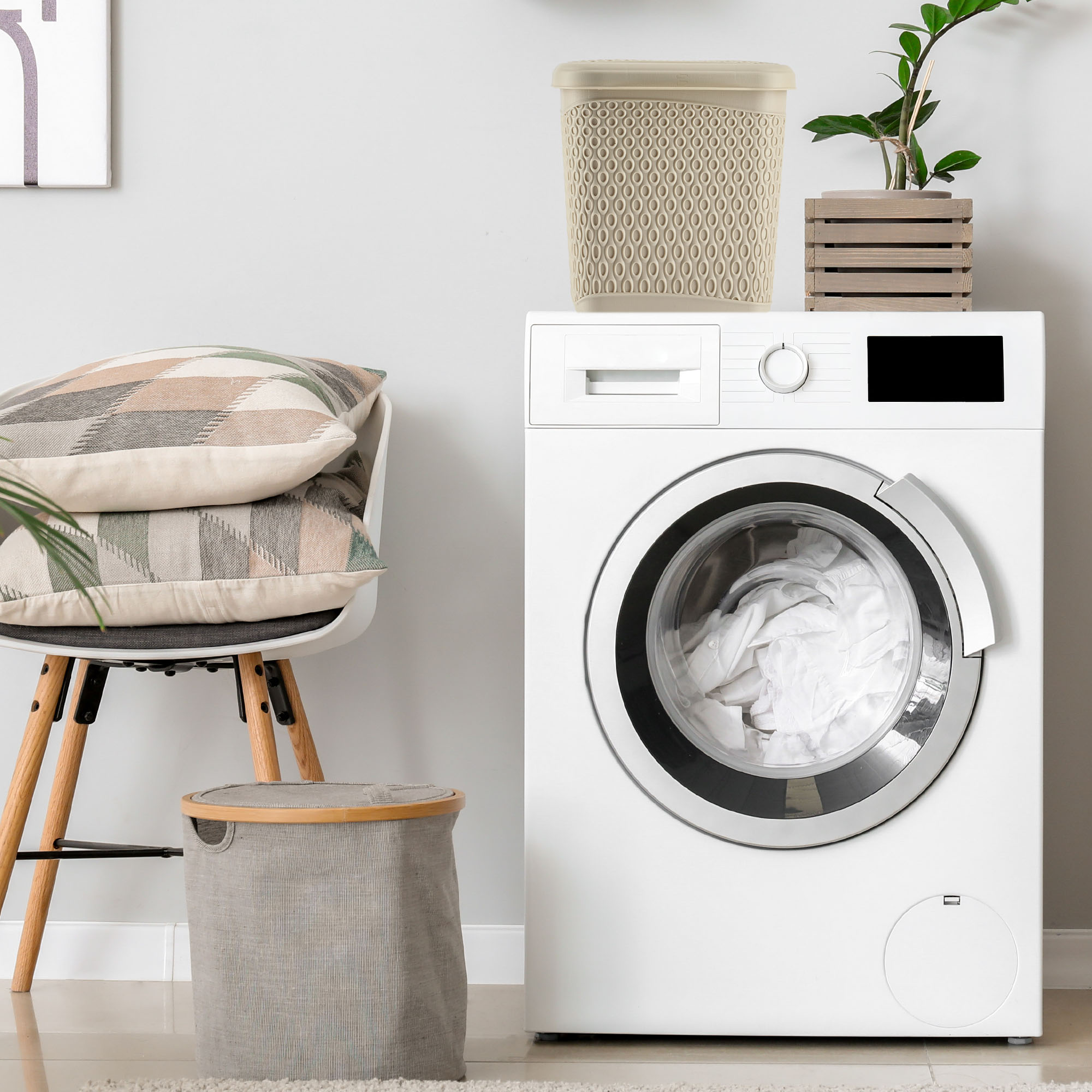 Pojemnik na detergenty Tatina 6L beżowy