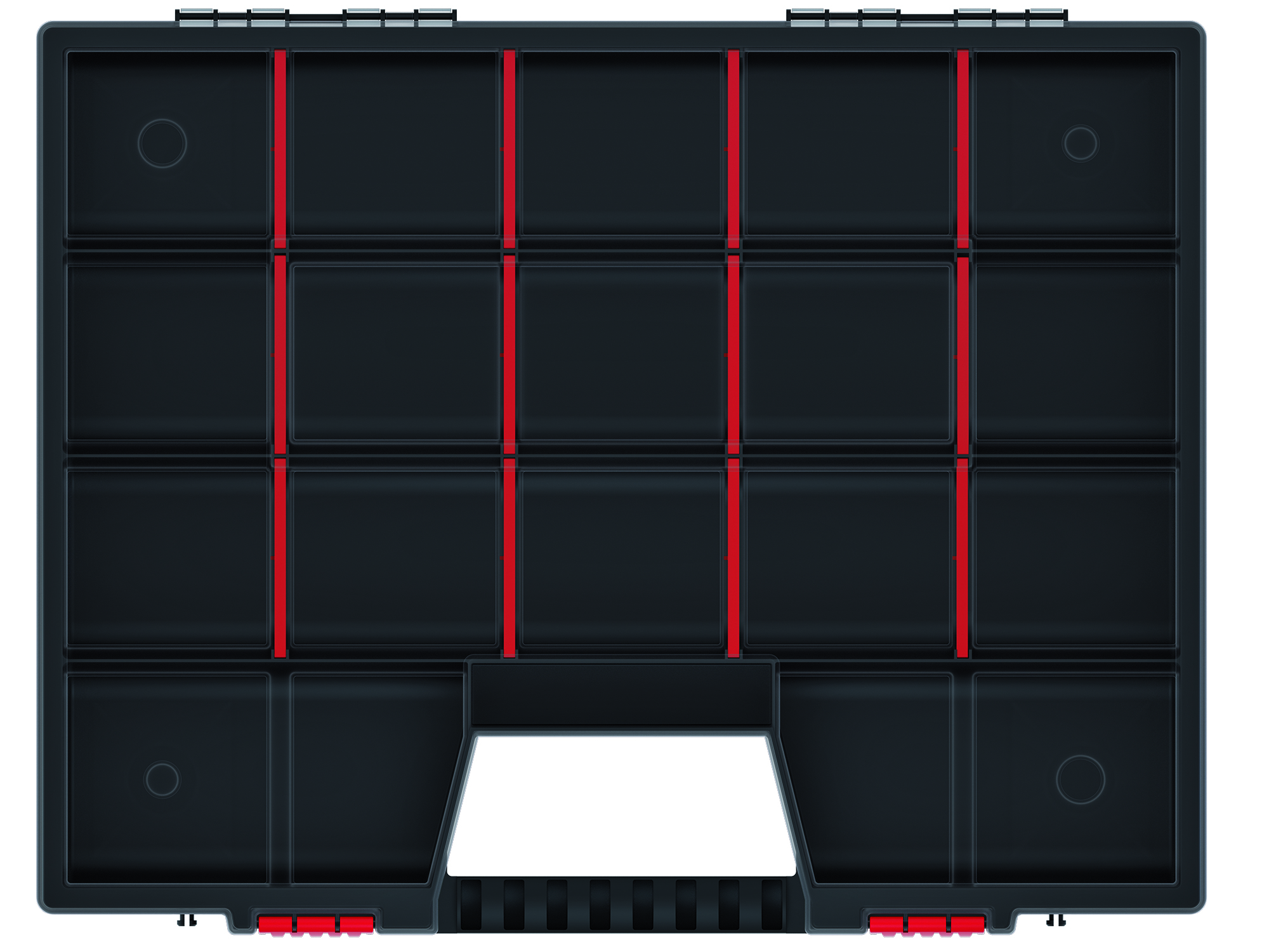 KISTENBERG Organizer narzędziowy Nor 50 wysoki S - KNO50407 - czarny