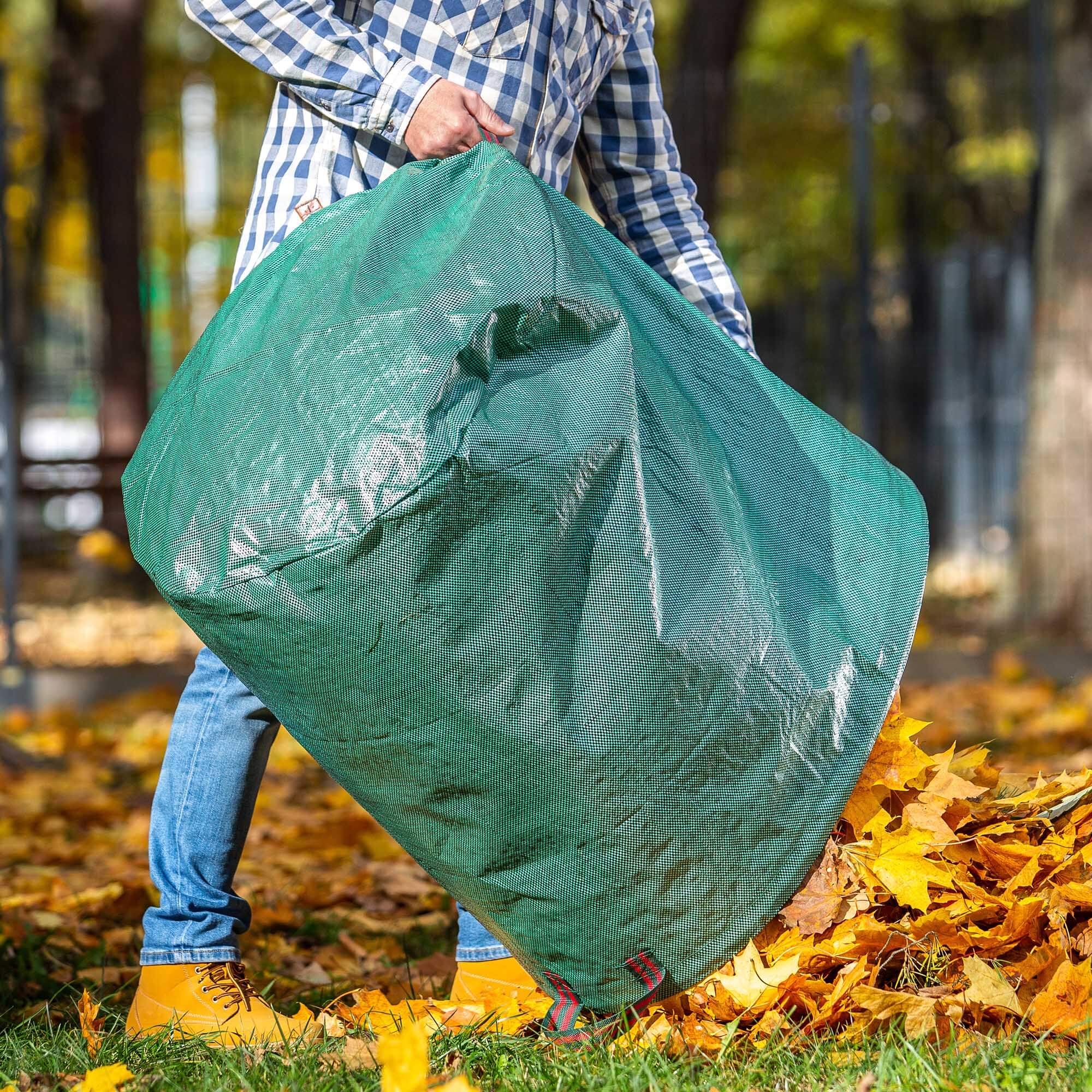 Składany kosz ogrodowy Montbard 270L zielony