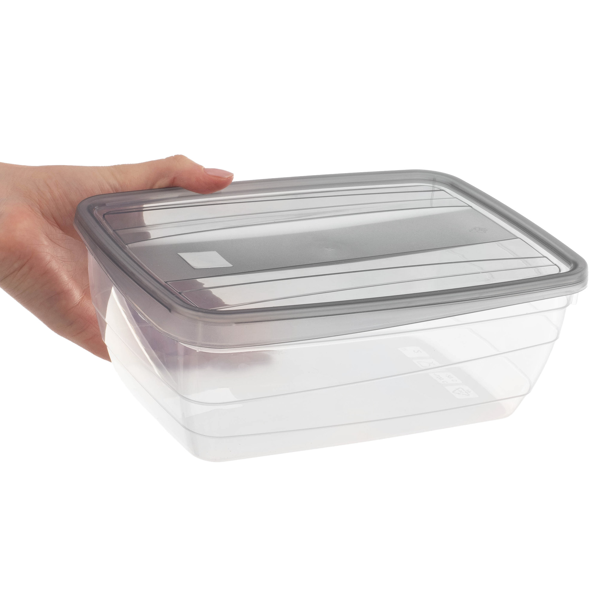 Pojemnik na żywność Curver Vedo 2L, szary