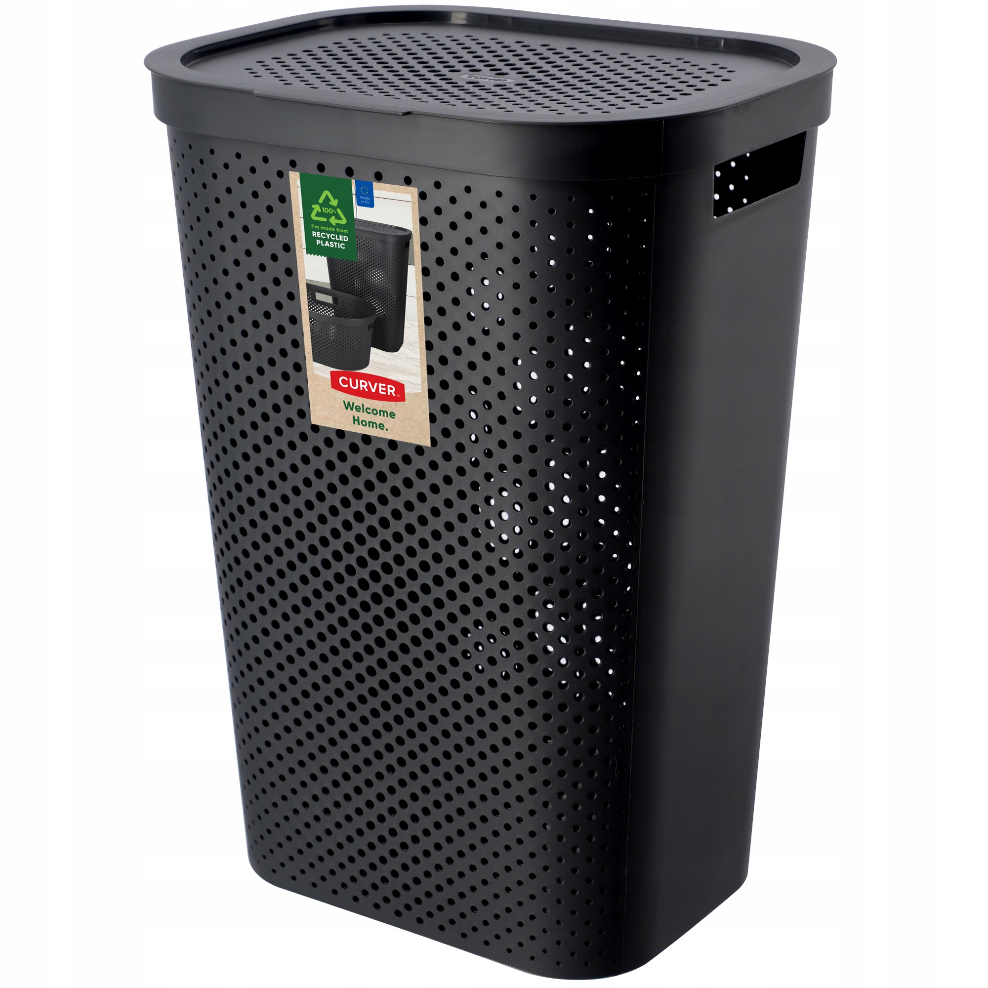 Kosze z pokrywką Curver Infinity 60L mix kolorów, 2 szt.