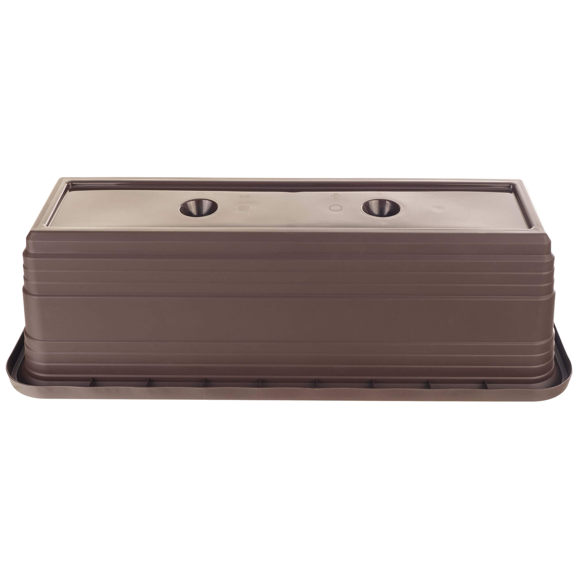 Skrzynka balkonowa Paulin 50cm mokka