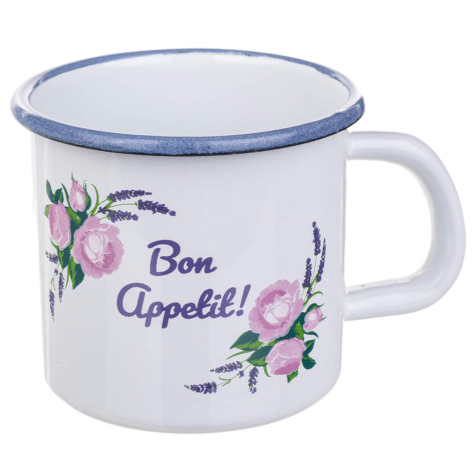 Kubek emaliowany Scerni 800 ml biały