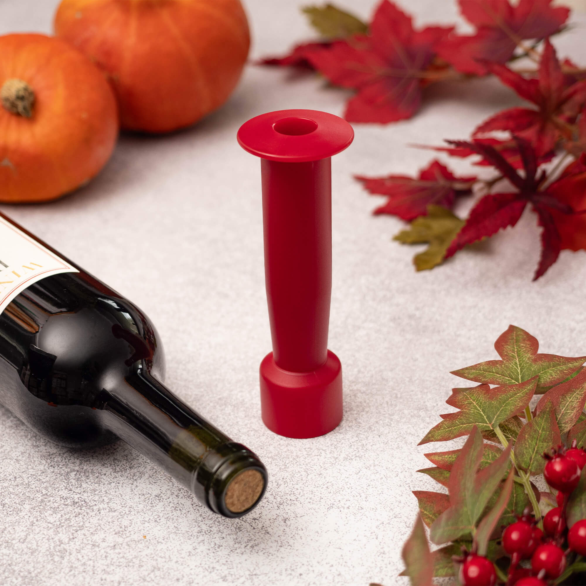 Korkownica ręczna Aurel 15 x 3.5 cm czerwona