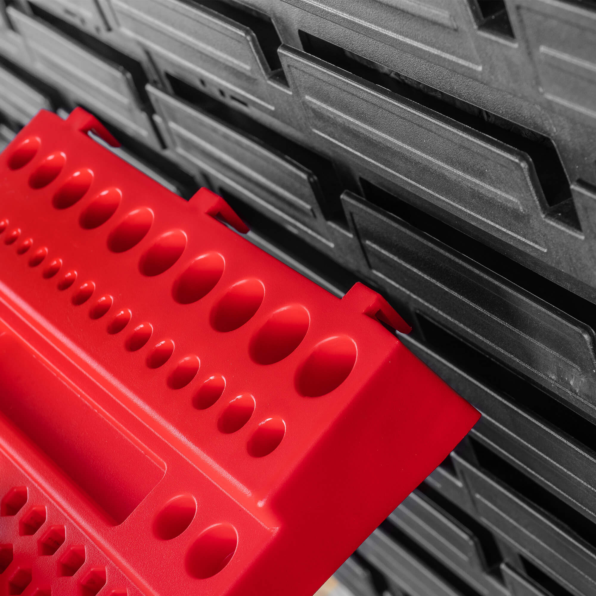 Tablica warsztatowa Lokke 35 elementów 58 x 39 cm, czarna