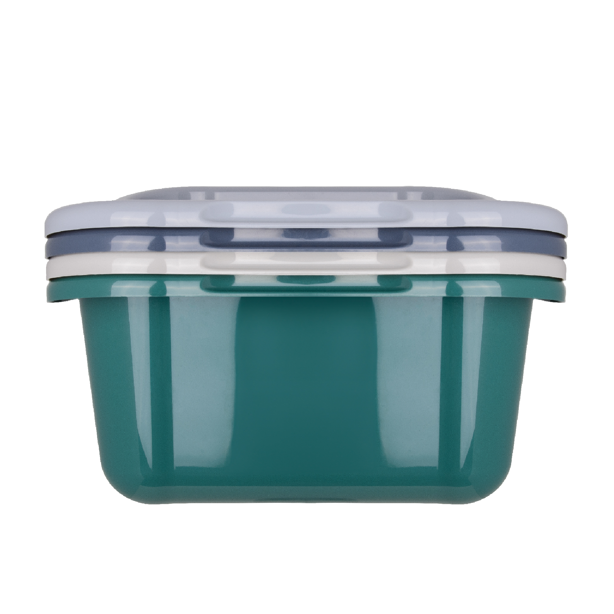 Miska kwadratowa do łazienki Kollo 8L zielony