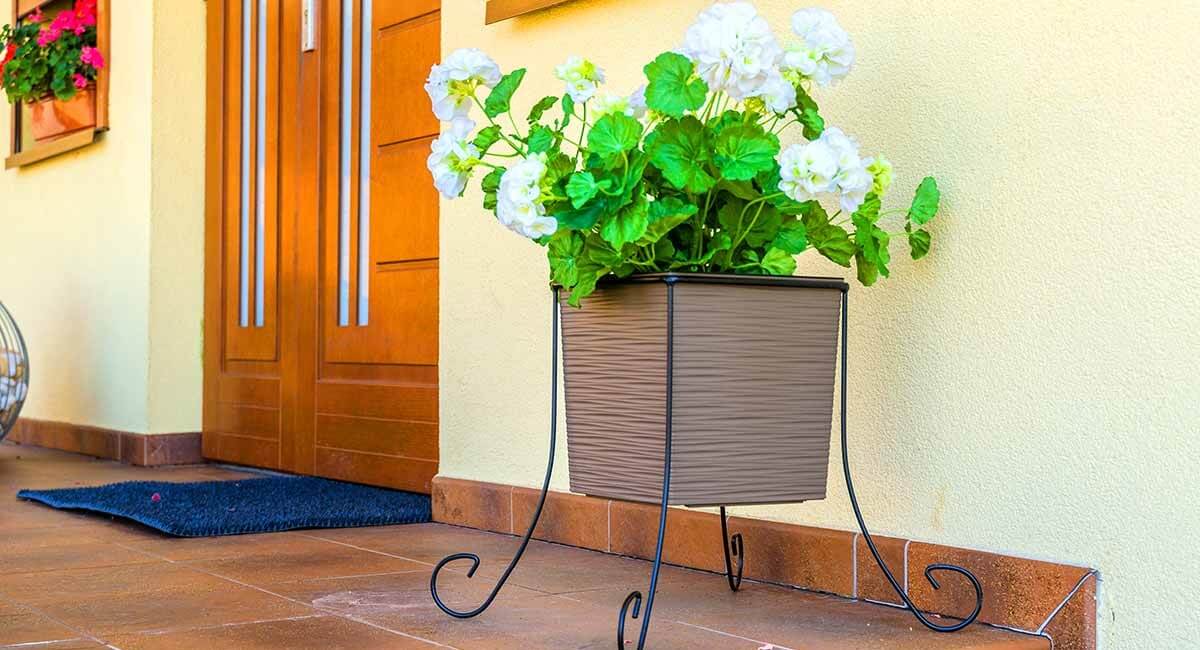 Stojak na donicę 40 x 46 cm, metalowy