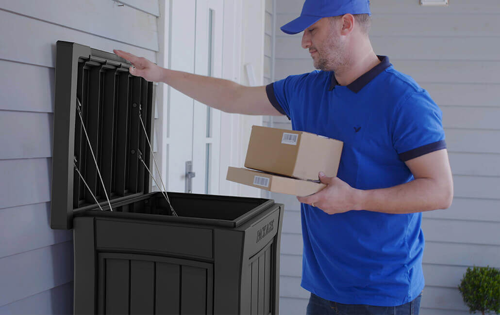 Skrzynka na paczki i listy Curver 62 x 112 cm