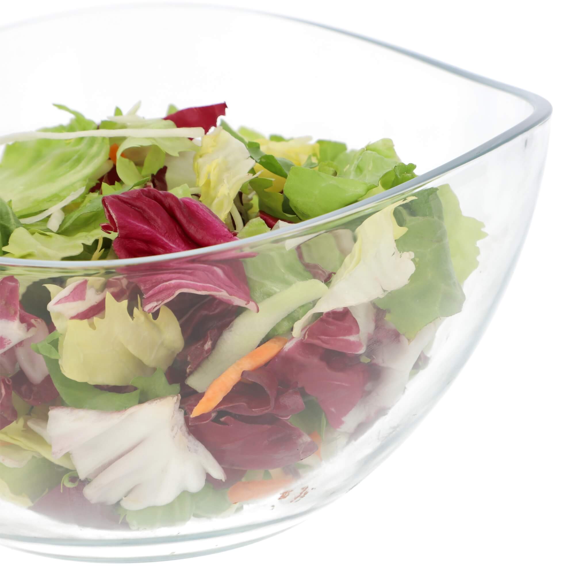 Szklana salaterka 20 x 10 cm. 2 szt.