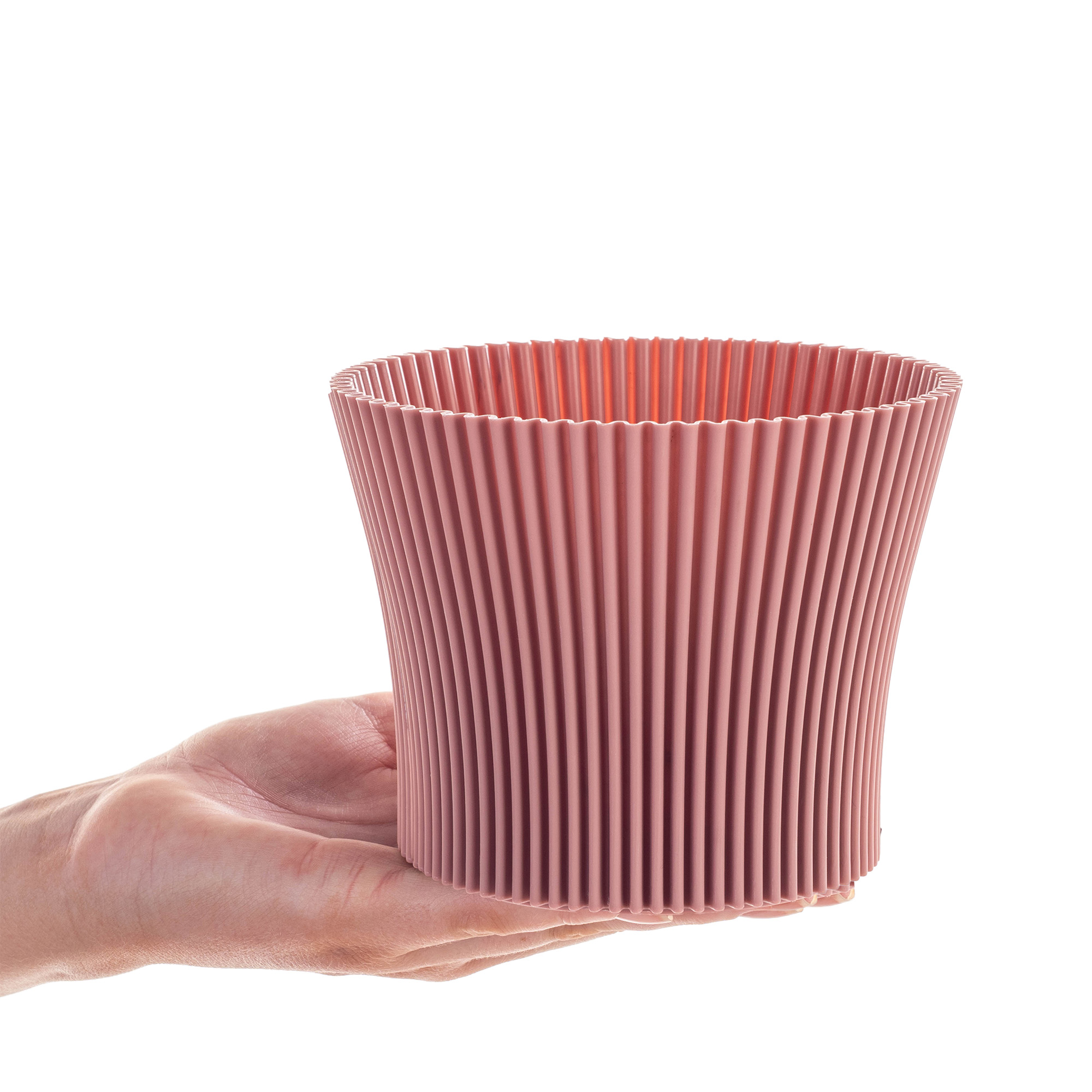 Doniczka na kwiaty Estrela 12cm różowy