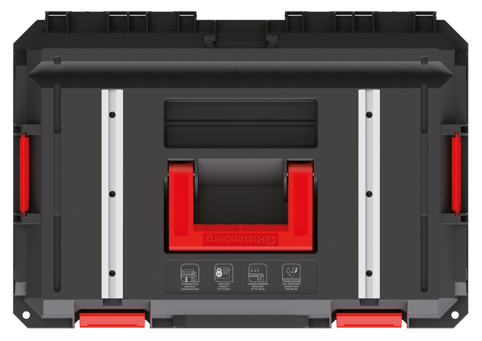 KISTENBERG Skrzynia narzędziowa X Block TECH 20 G - KXB604020G - czarny