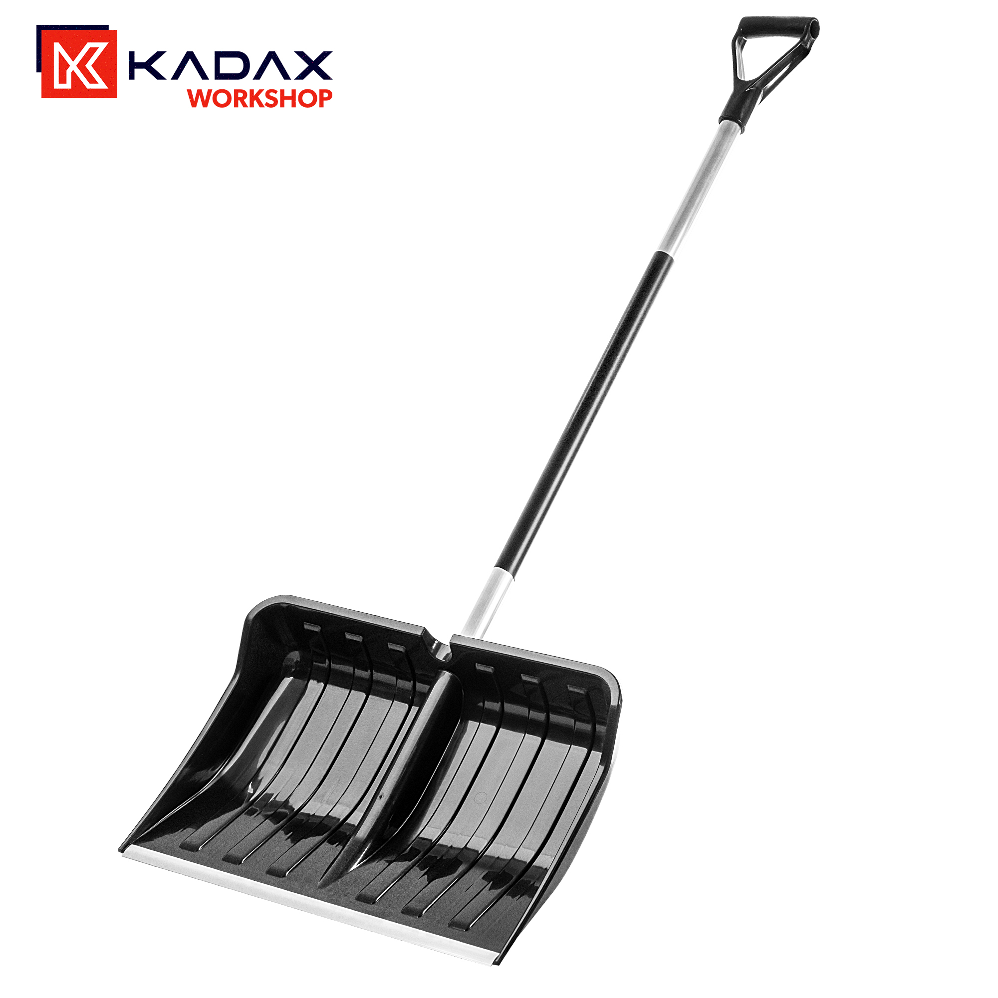 Łopata do śniegu 55 cm czarna
