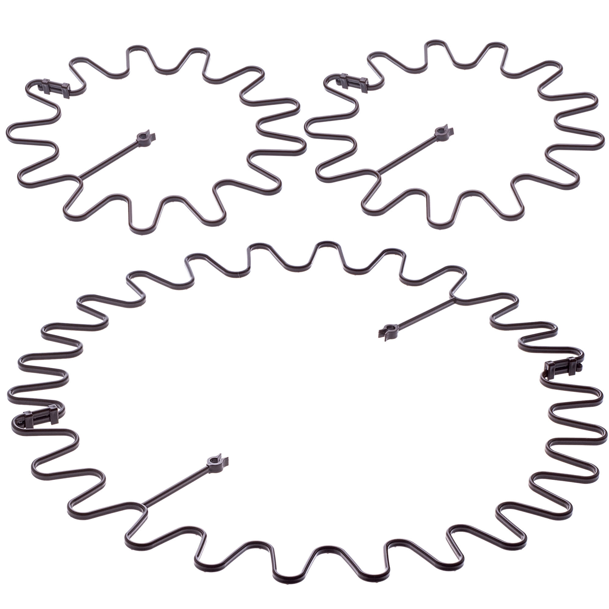 Obejma do roślin Montlaur 21 cm brązowa 20 szt.