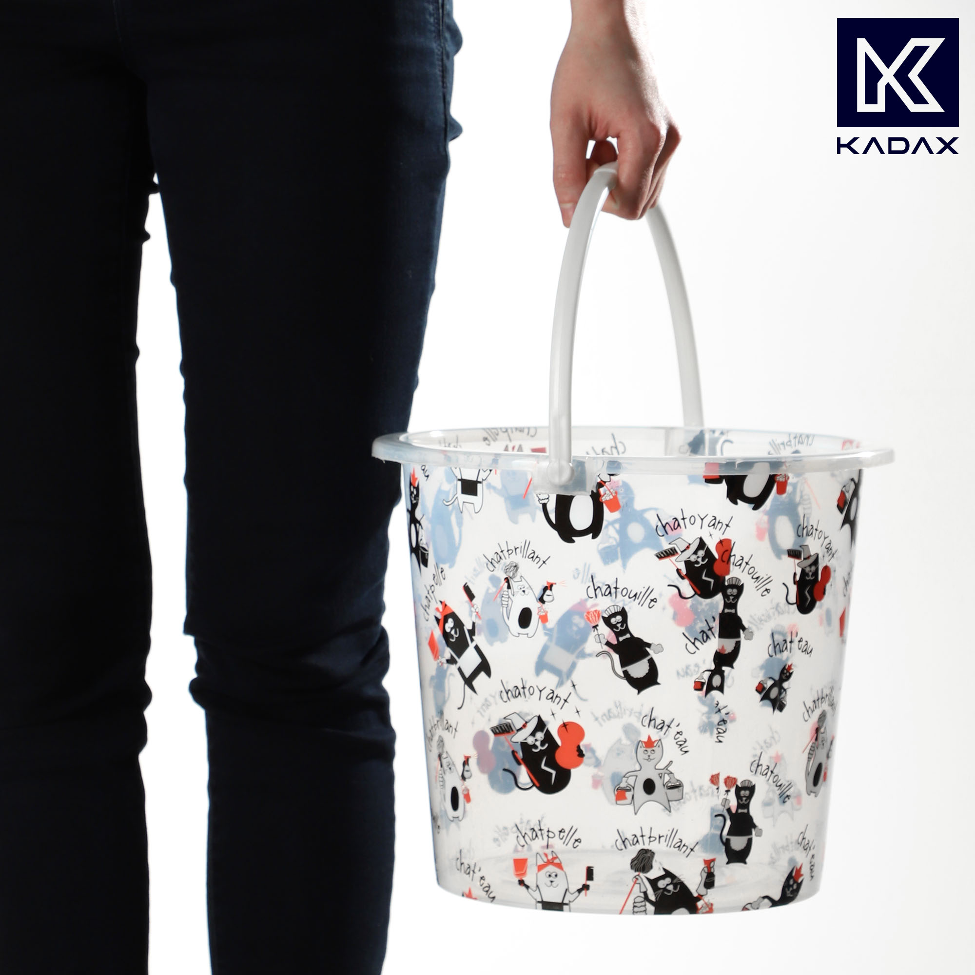 Wiadro plastikowe Ars 10L koty
