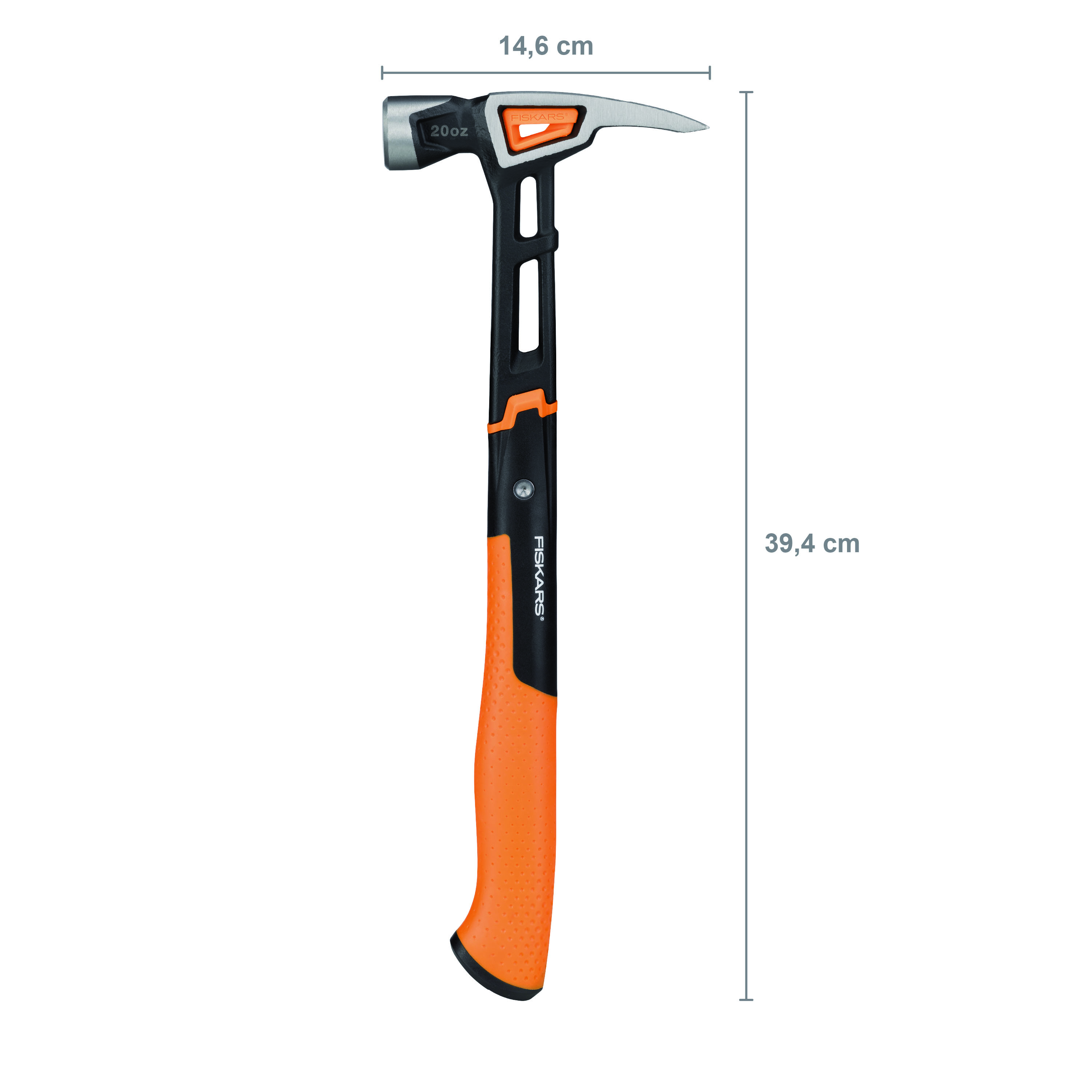 Fiskars 1020215 IsoCore Młotek stolarski XL