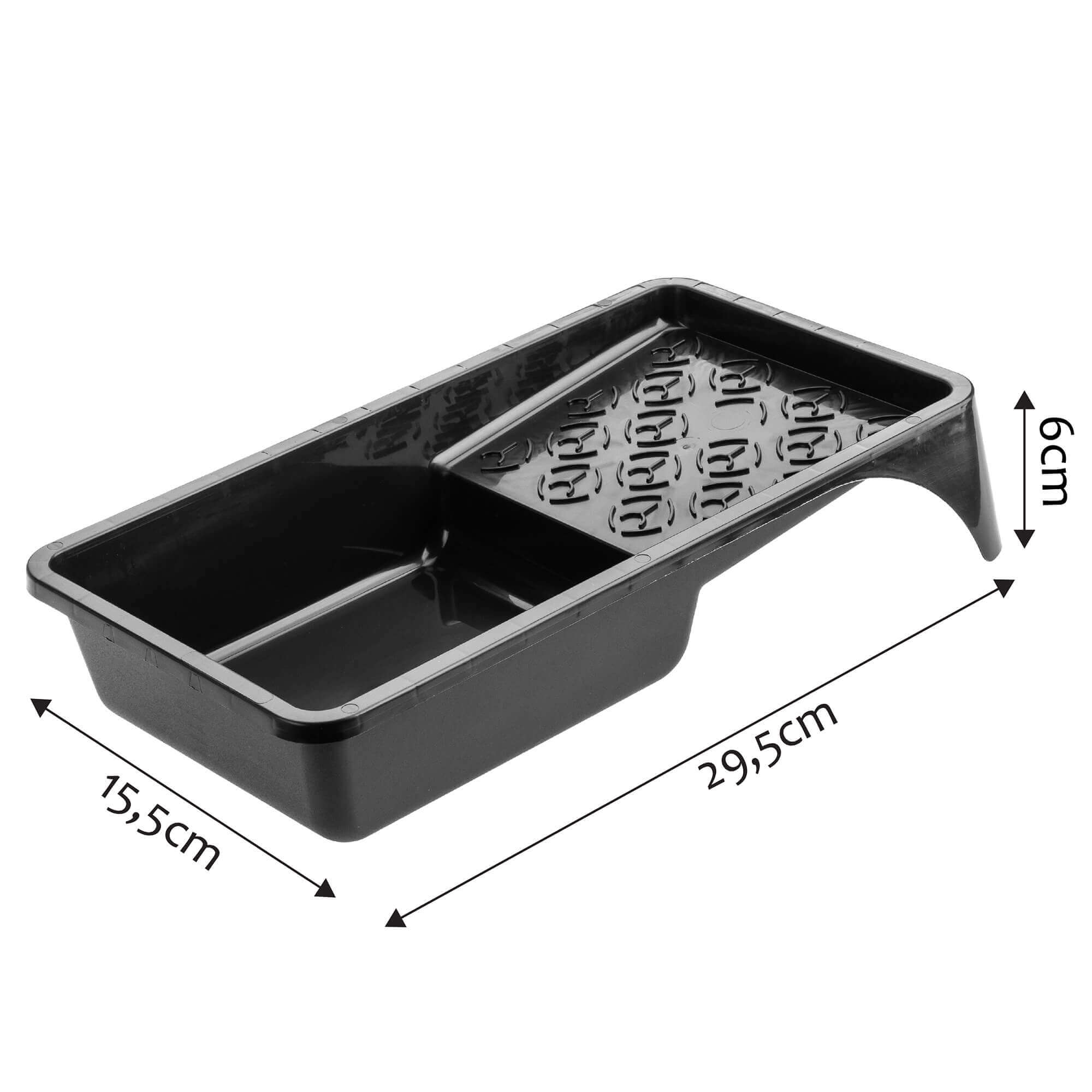 Kuweta malarska Adal 15 x 29 cm, czarna 12 szt.