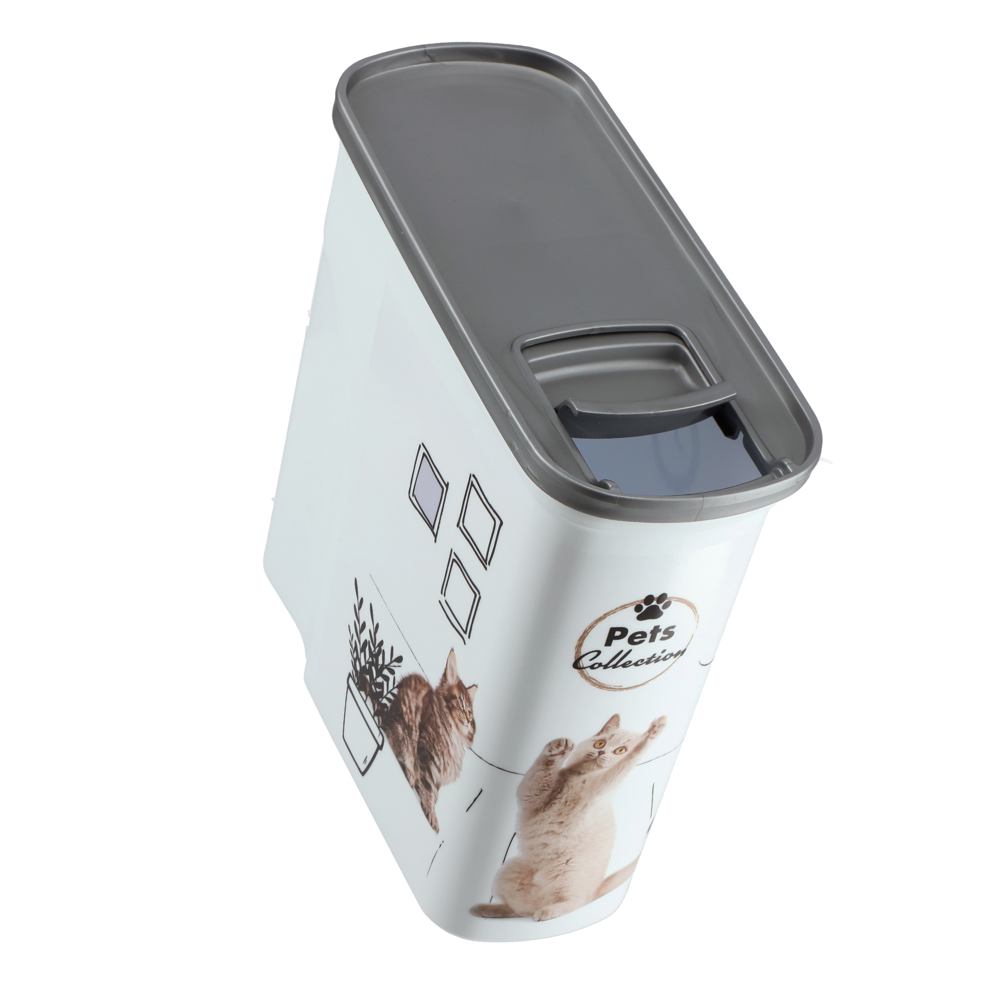 Pojemnik na karmę dla kota Curver Pet Life 2L