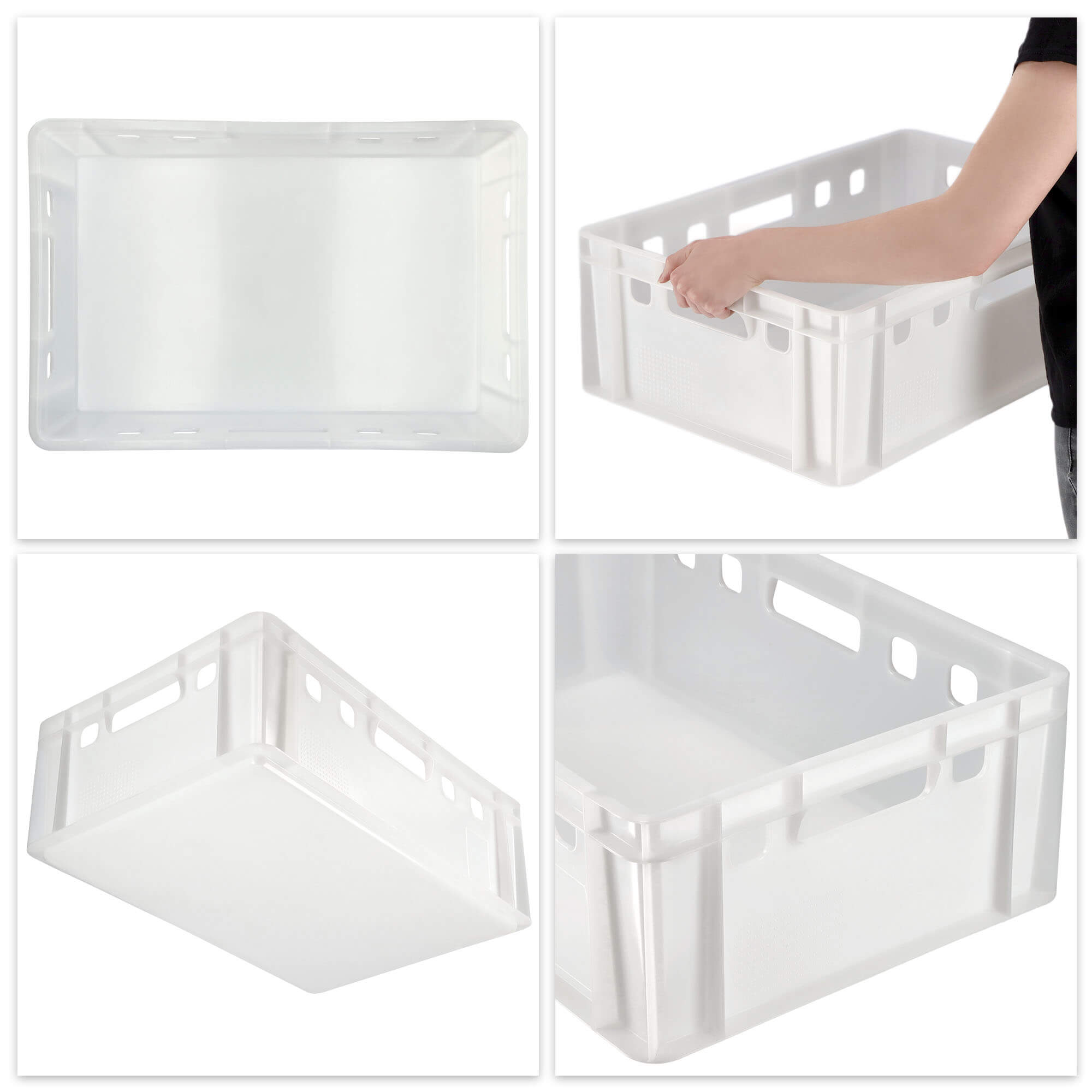 Transporter na mięso Cabris 40L biały